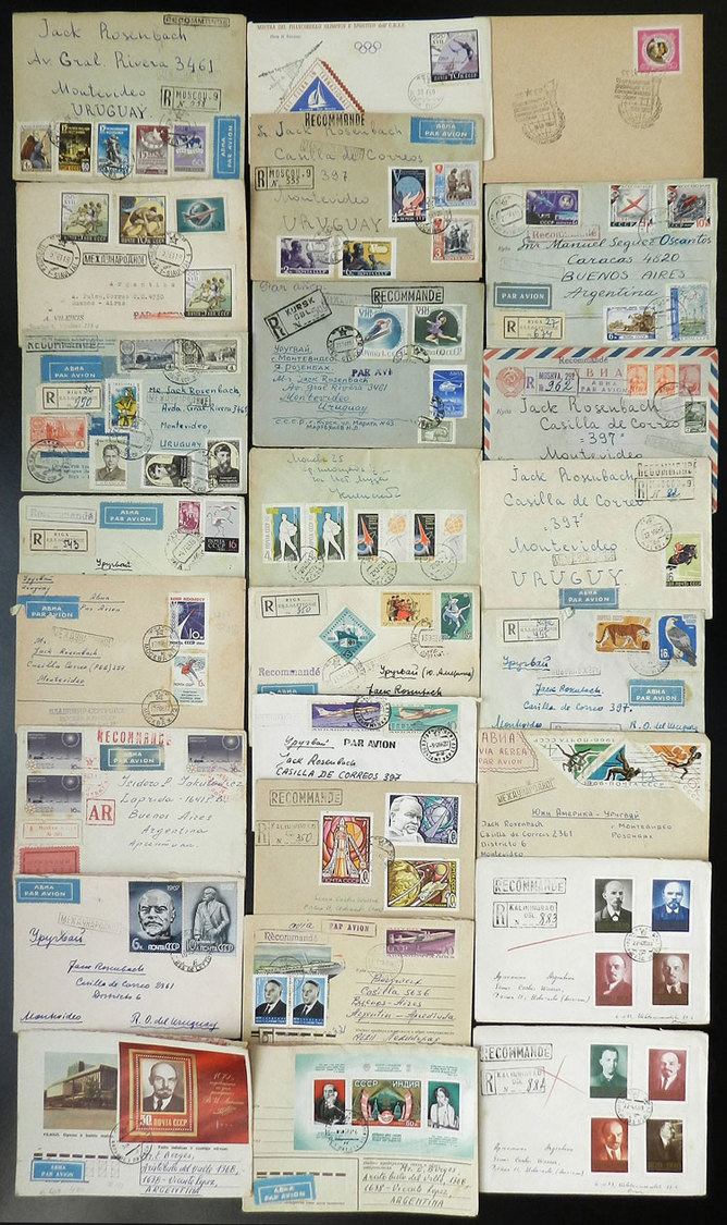 RUSSIA 1960 To 1984: Box With A Large Number Of Covers (I Estimate Between 500 - Andere & Zonder Classificatie