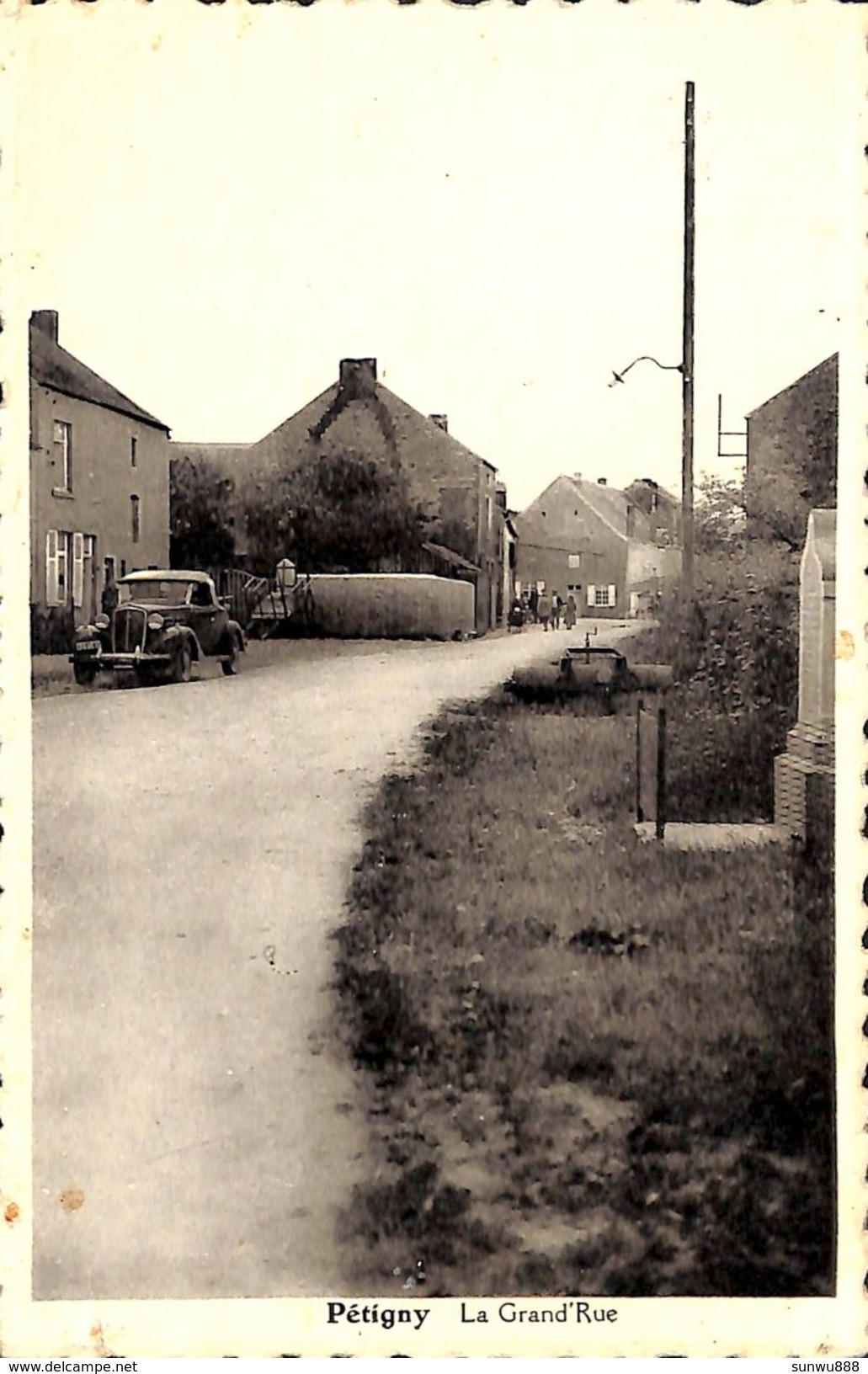 Pétigny - La Grand'Rue (animée, Oldtimer) - Couvin