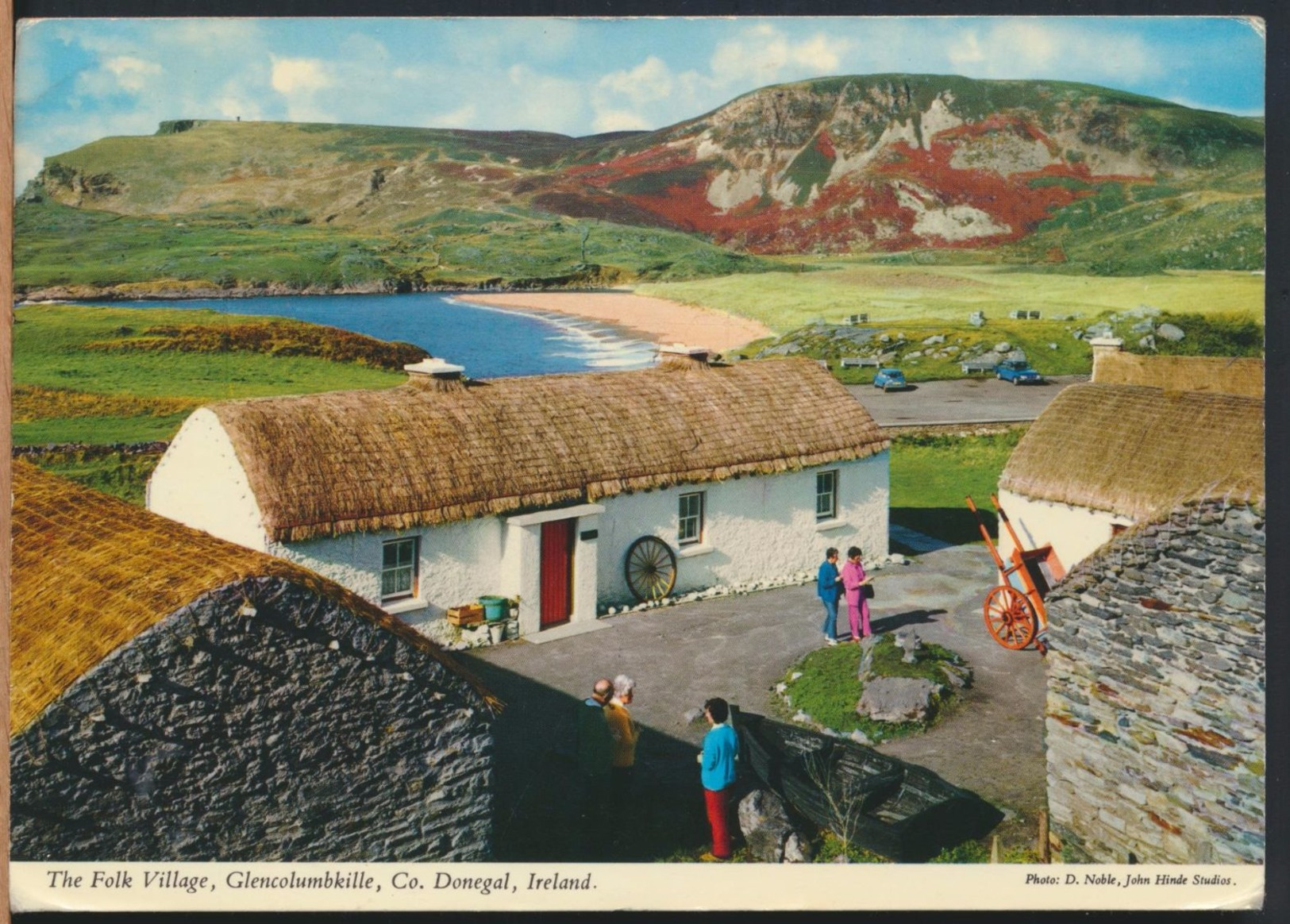 °°° 6446 - IRELAND - DONEGAL - GLENCOLUMBKILLE - 1977 With Stamps °°° - Donegal