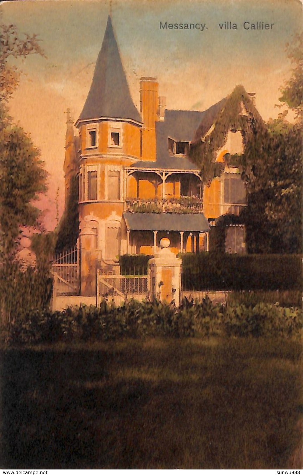 Messancy - Villa Callier (colorisée) - Messancy