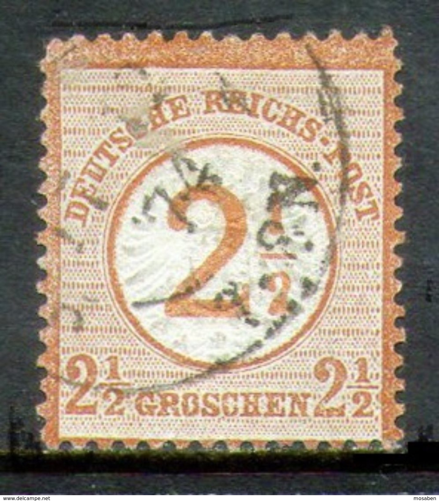 ALEMANIA REICH	-	Mi. 29	-	Yv. 28 -			N-10342 - Gebraucht