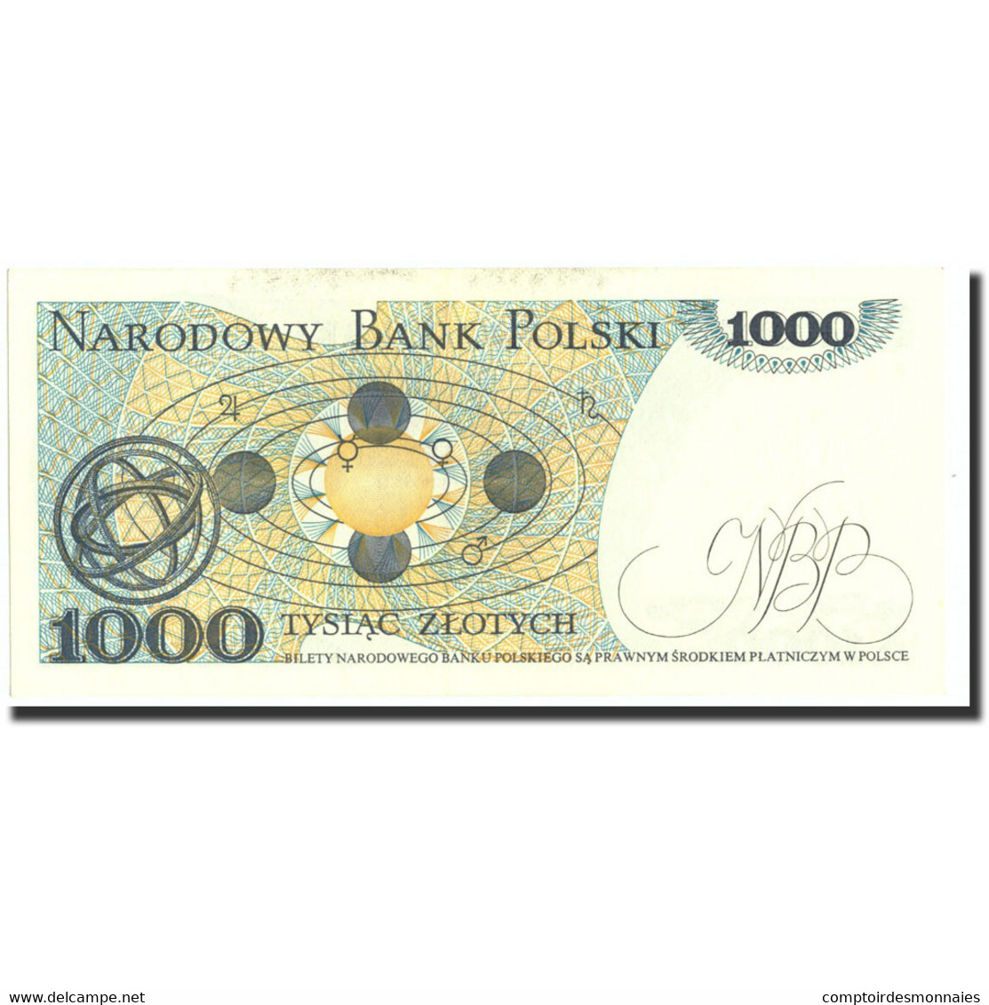 Billet, Pologne, 1000 Zlotych, 1982, 1982-06-01, KM:146c, SPL - Pologne