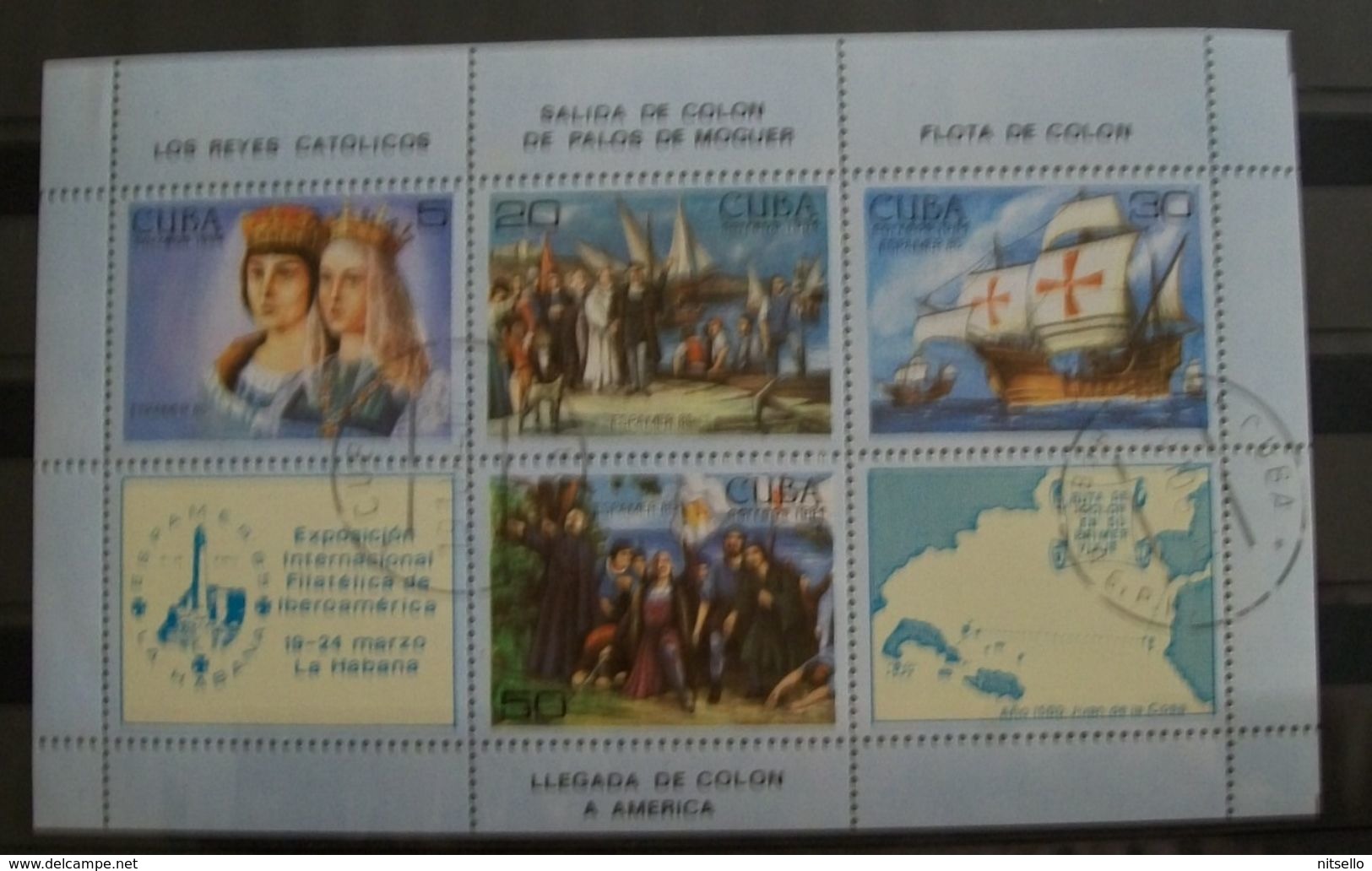 LOTE 2154  ///   (C060)  CUBA  1984  Y&T - BLQ 85      ¡¡¡¡¡¡¡ LIQUIDATION!!!!!! - Blocs-feuillets