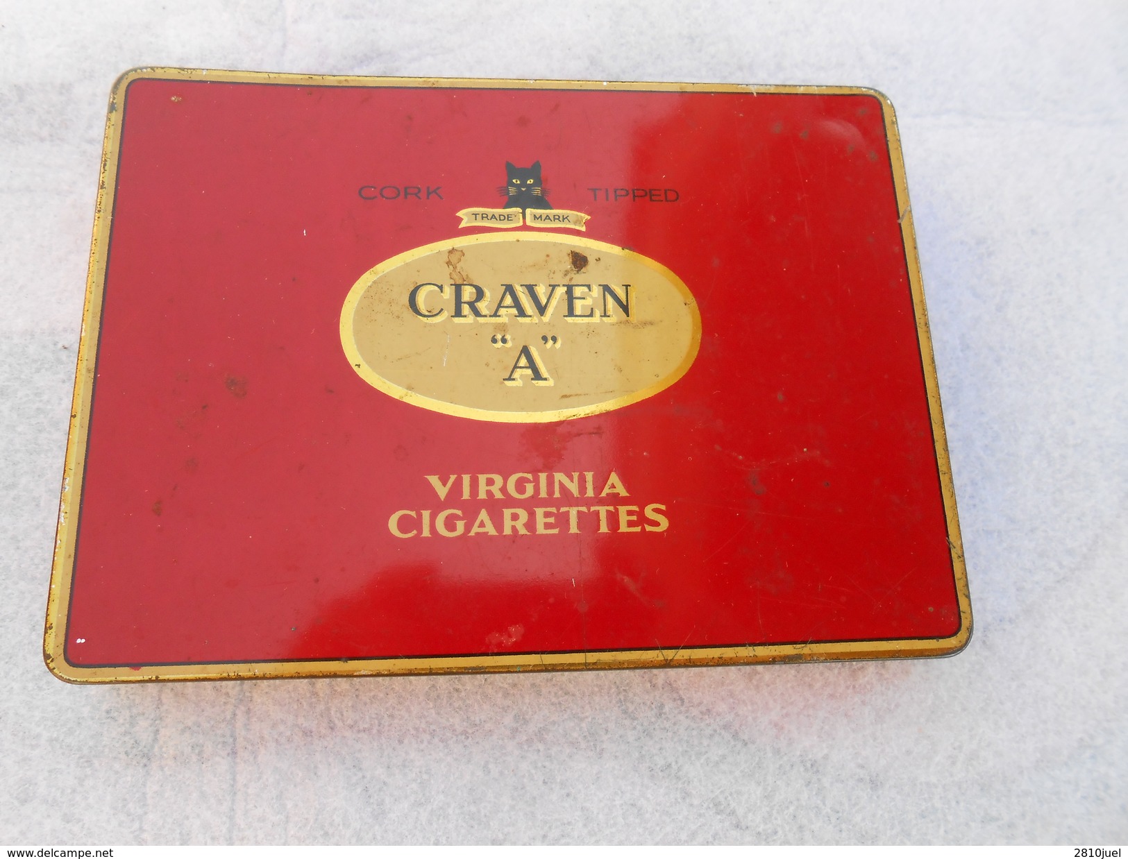 Boîte Ancienne Craven A - Virginia Cigarettes - - Scatole