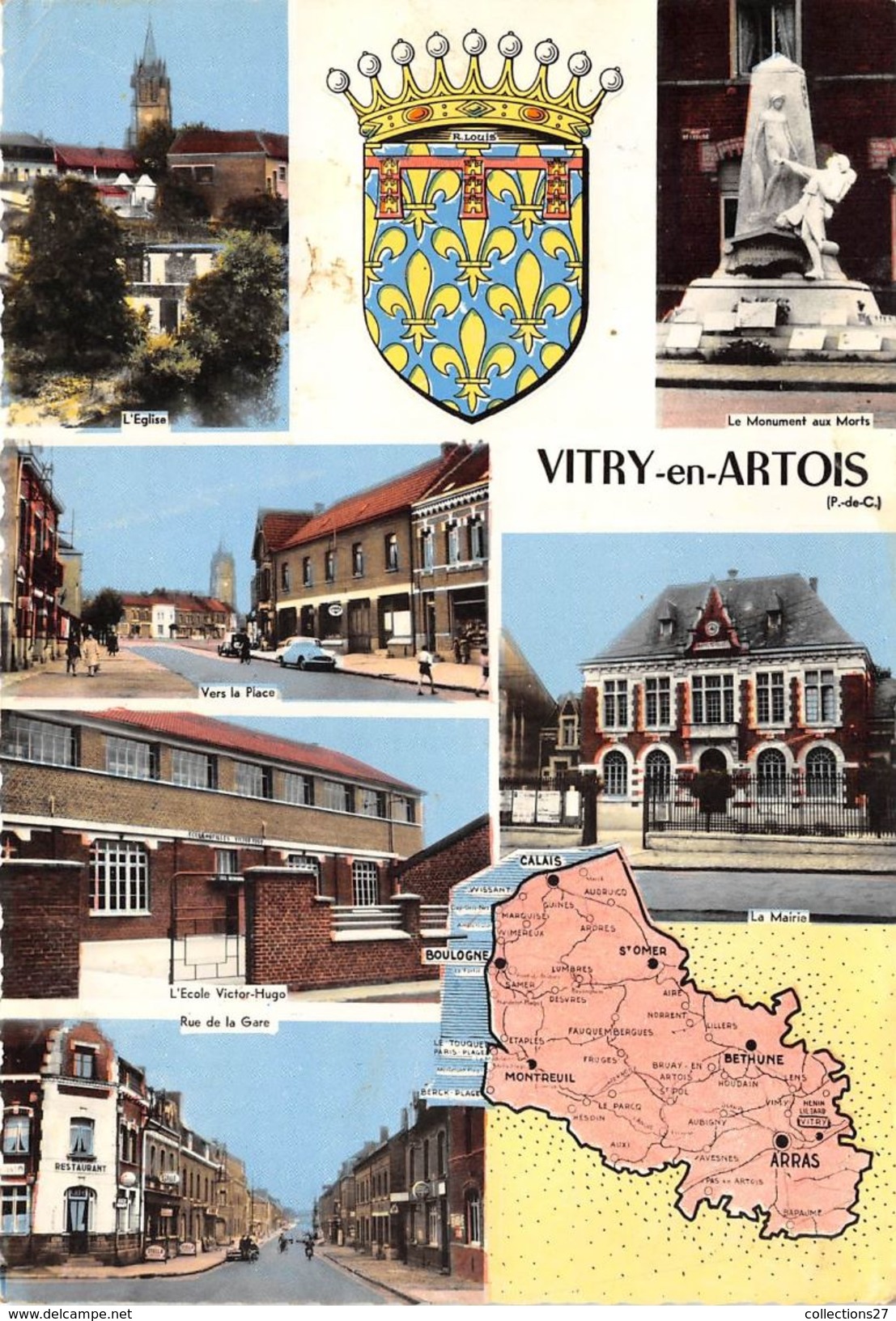 62-VITRY-EN-ARTOIS- MULTIVUES - Vitry En Artois