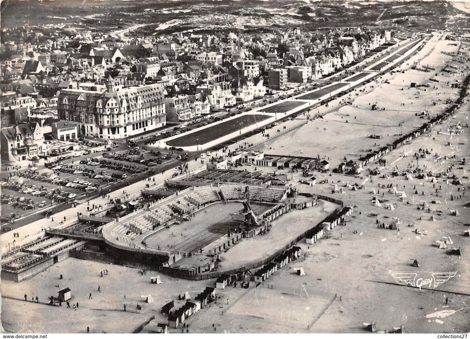 62-LE TOUQUET-PARIS-PLAGE- LA PISCINE, VUE GENERALE DE LA PLAGE - Le Touquet