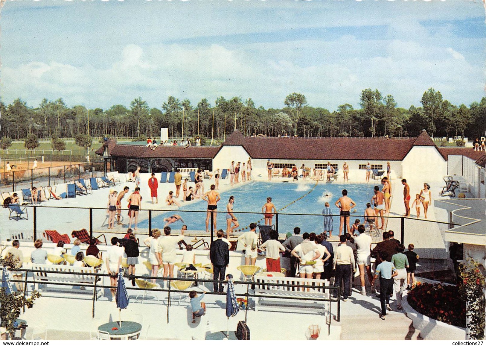 62-LE TOUQUET- LA PISCINE DU TENNIS CLUB - Le Touquet