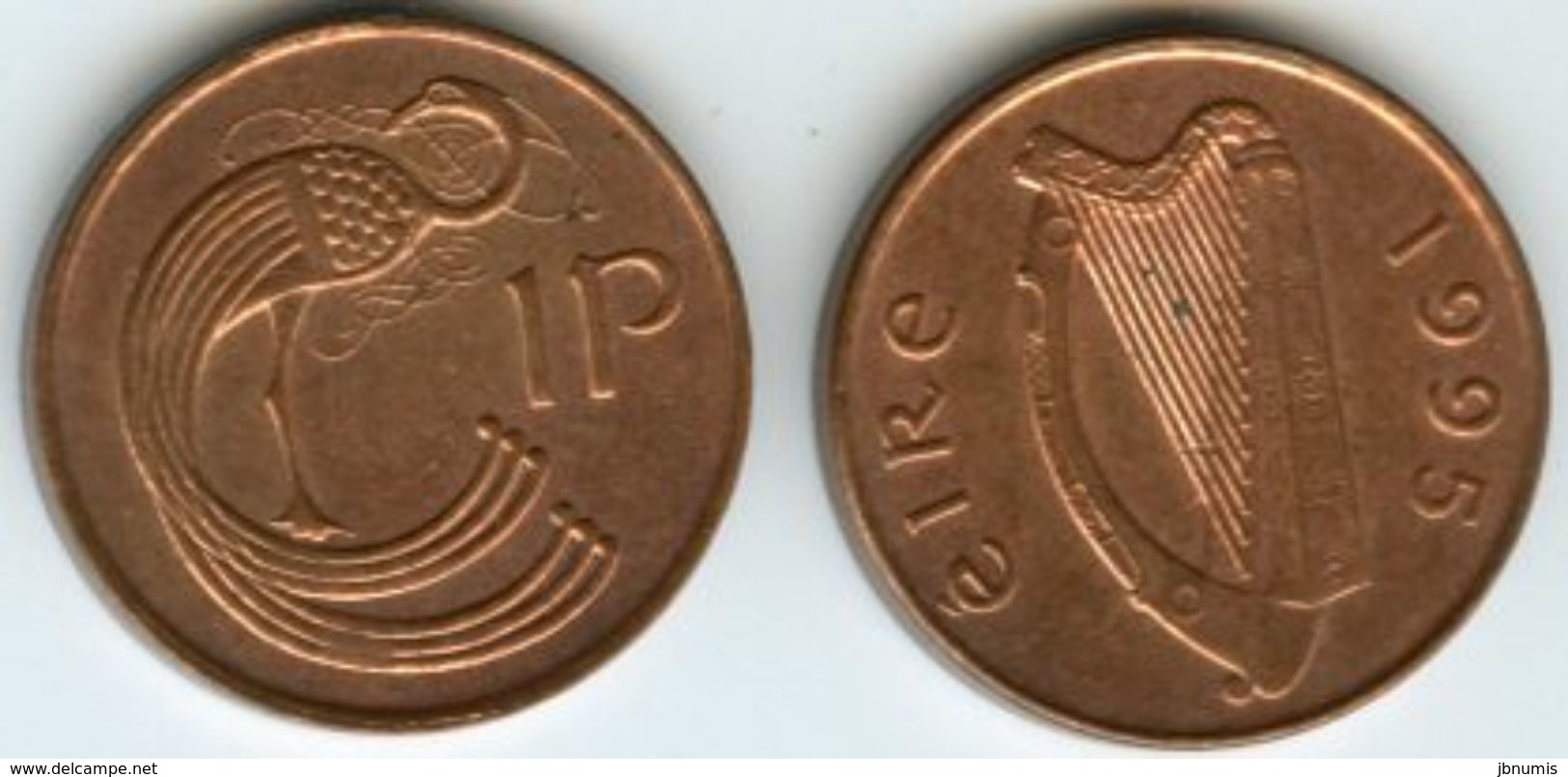 Irlande Ireland 1 Penny 1995 KM 20a - Irlande