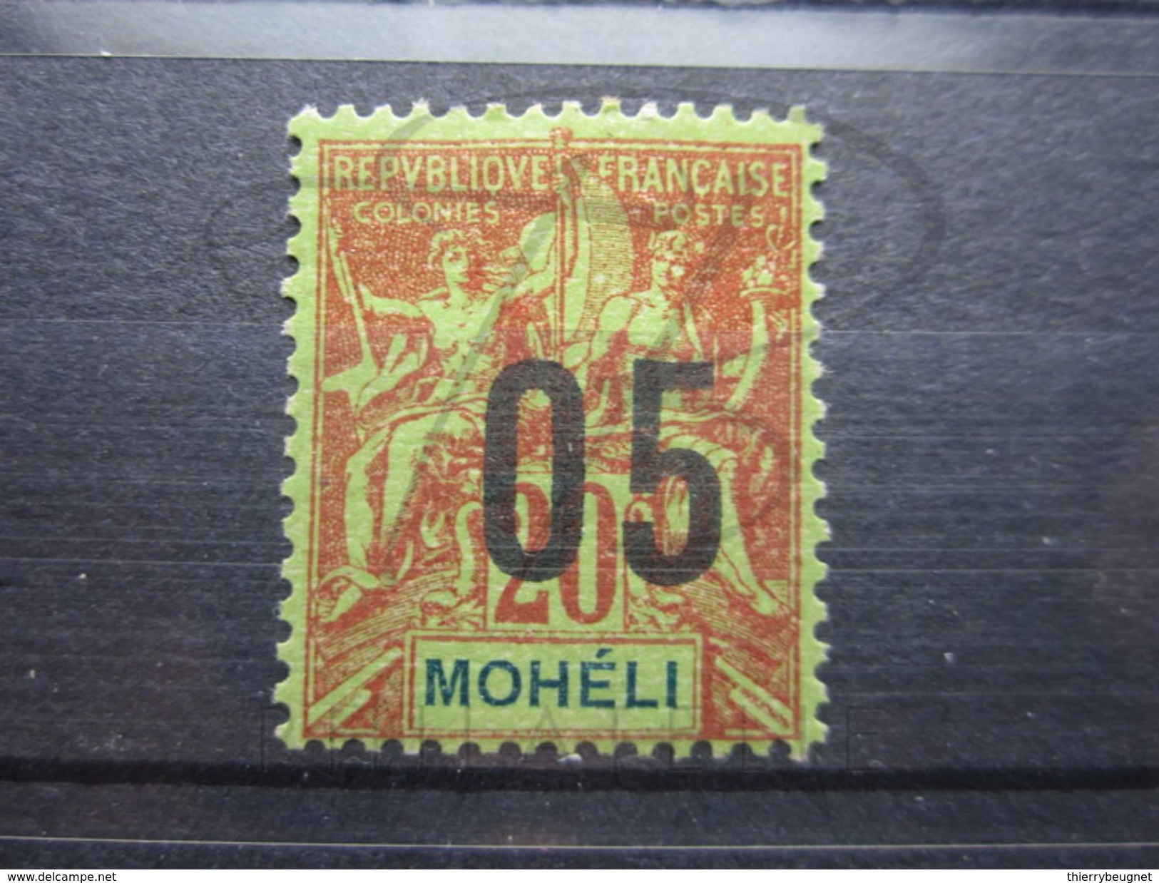 VEND BEAU TIMBRE DE MOHELI N° 18 (A) , X !!! - Ungebraucht