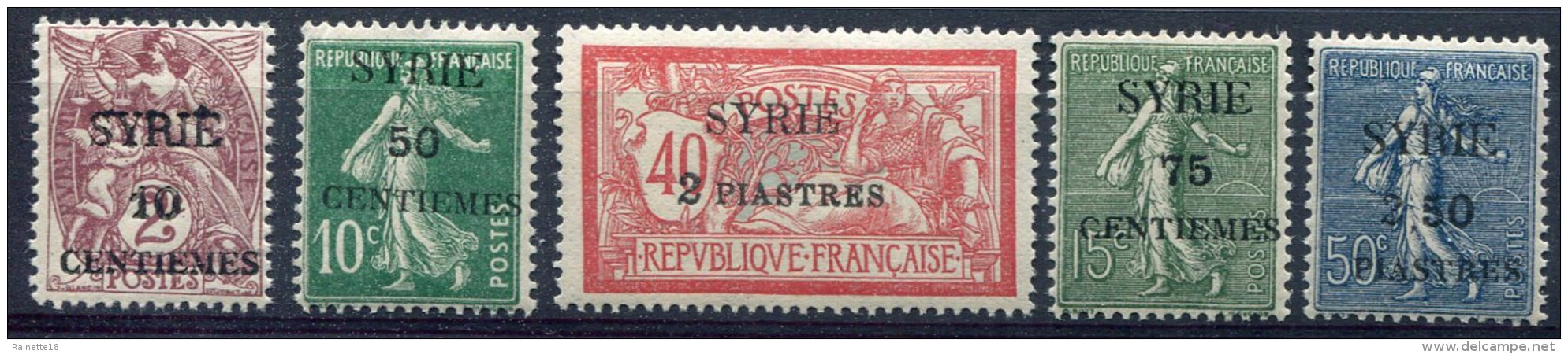 Syrie                      Entre Le 105 Et Le 114  ** - Unused Stamps