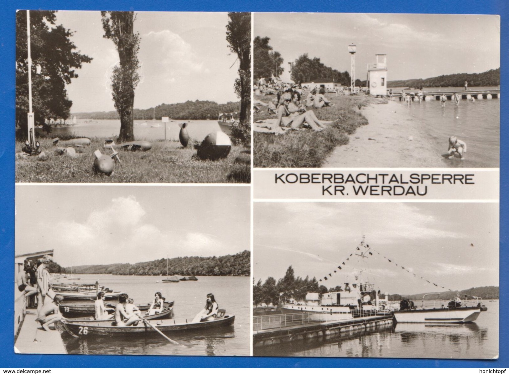 Deutschland; Koberbachtalsperre Werdau; Multibildkarte - Werdau
