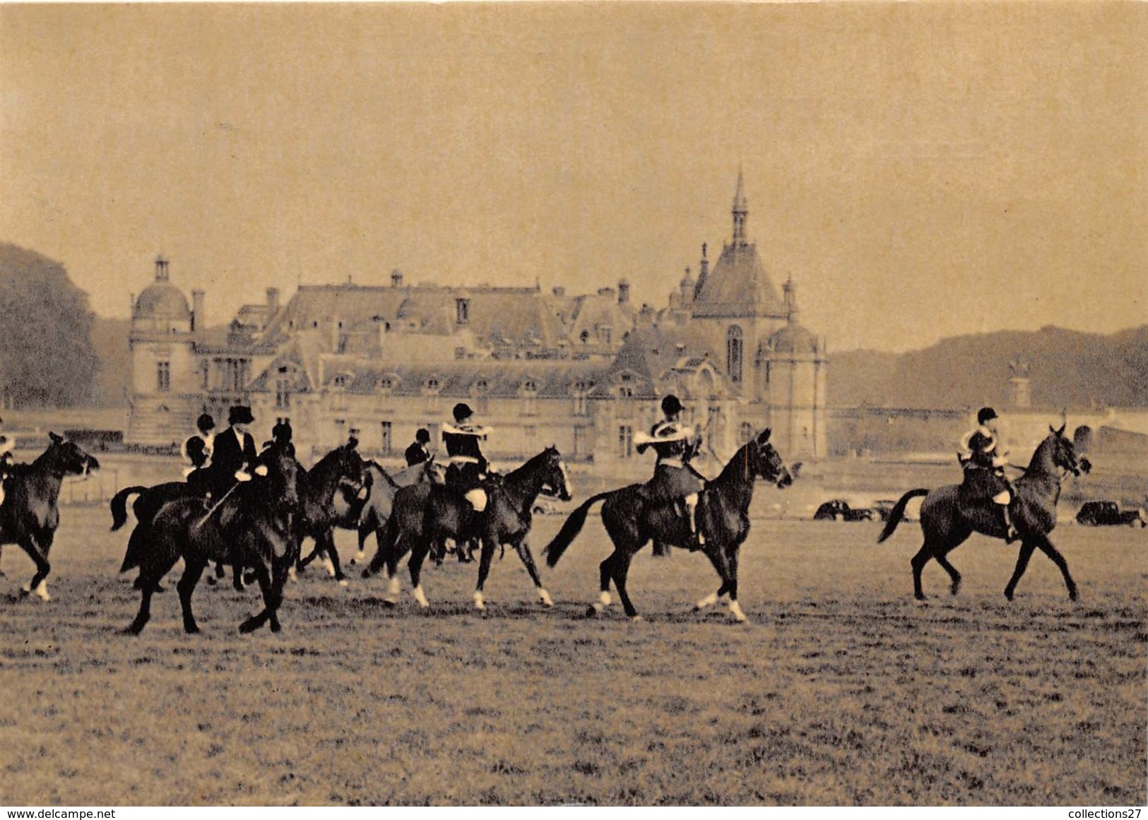 60-SENLIS- LA CHASSE A COURRE- Lot De 8 Cartes - Senlis