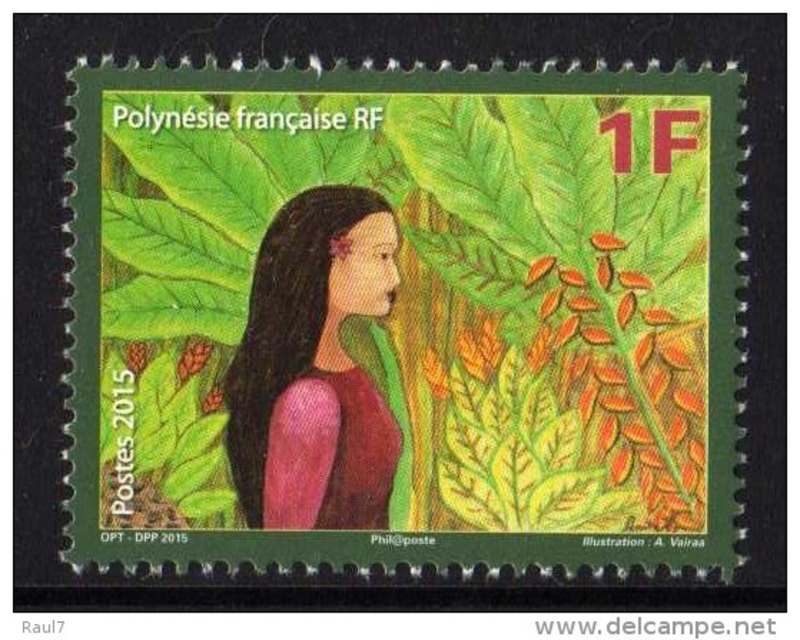 Polynésie 2015 - Espoir Pour L'avenir - 1 Val Neuf // Mnh - Ungebraucht