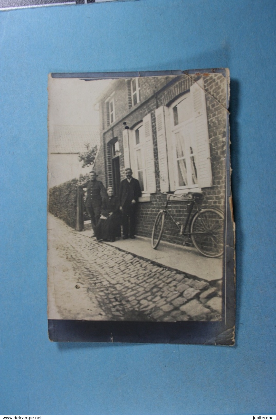 Carte Photo Grandmetz (état) - Leuze-en-Hainaut