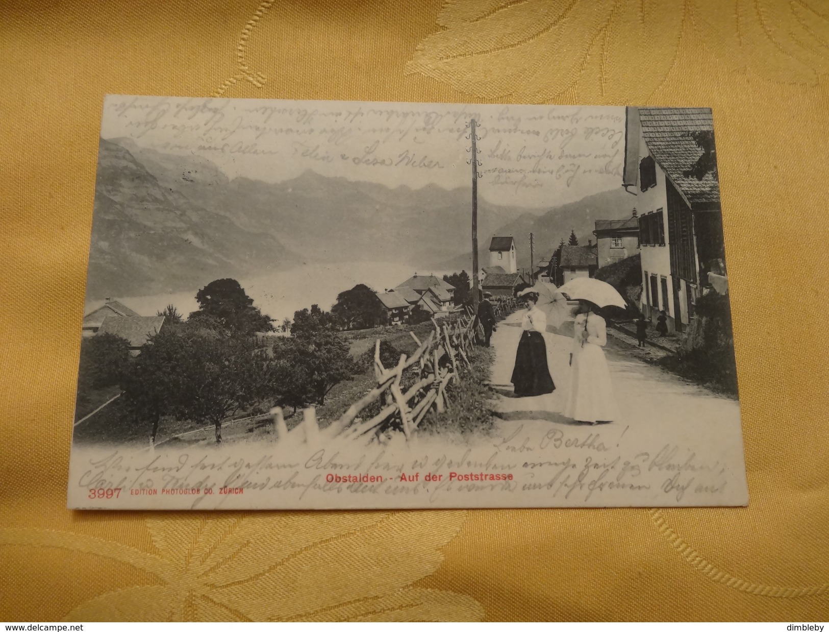 Obstalden  /( Glarus Nord ) Auf Der Poststrasse  (25) - Glarona Nord