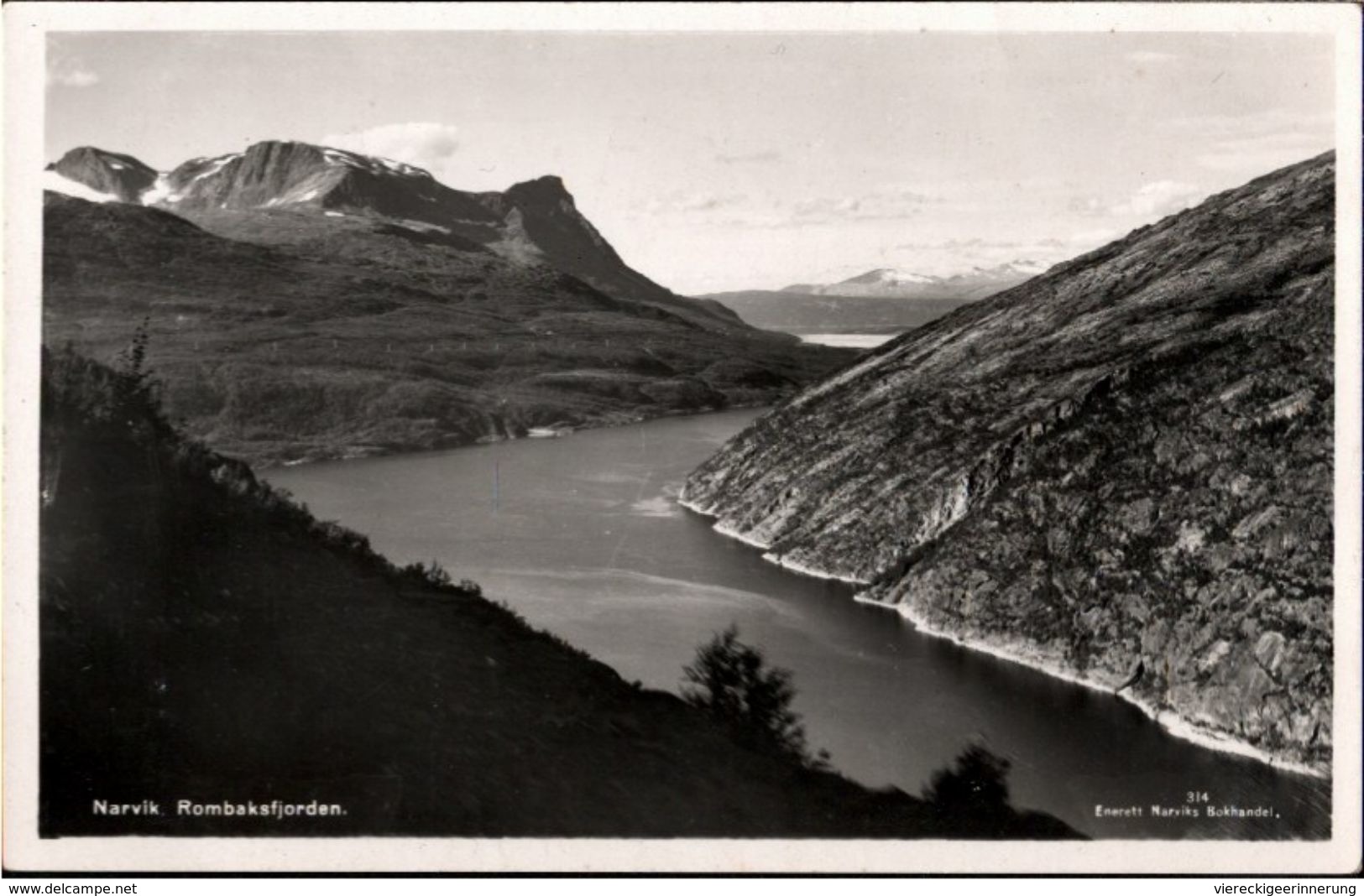 ! Ansichtskarte Narvik, Norwegen, Norge, Norvege, Norway, Old Postcard - Noruega