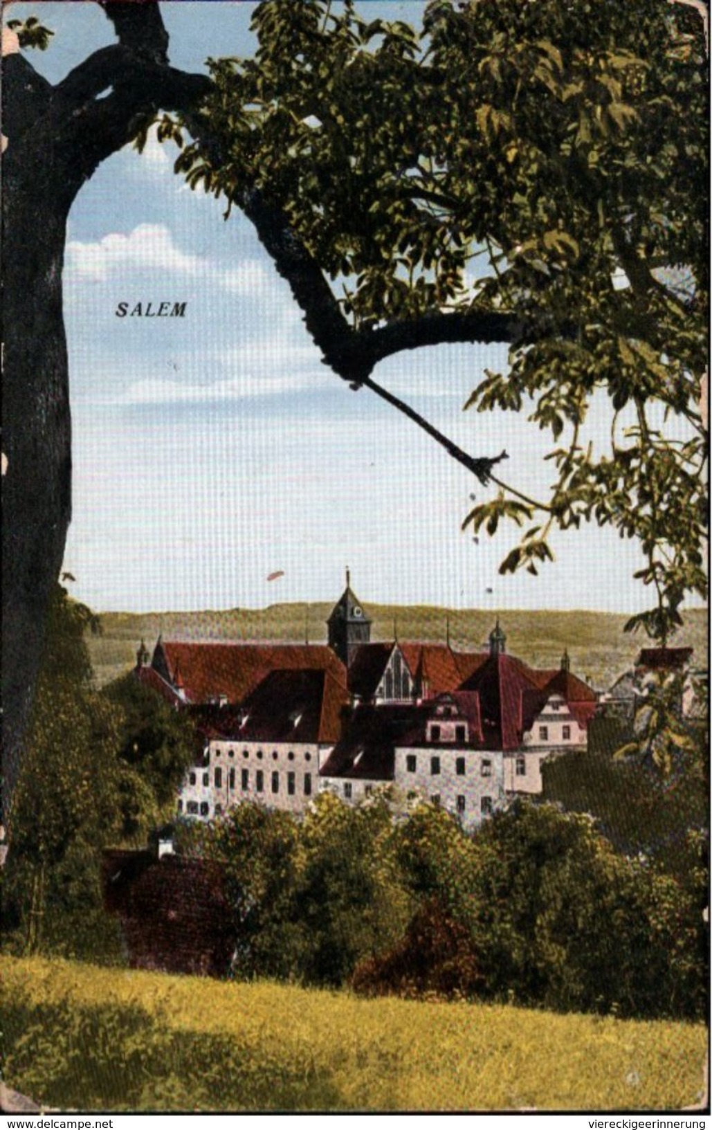 ! Alte Ansichtskarte 1935 Aus Salem An Den Hockey Klub In Lüneburg, Sport, Autographen - Andere & Zonder Classificatie
