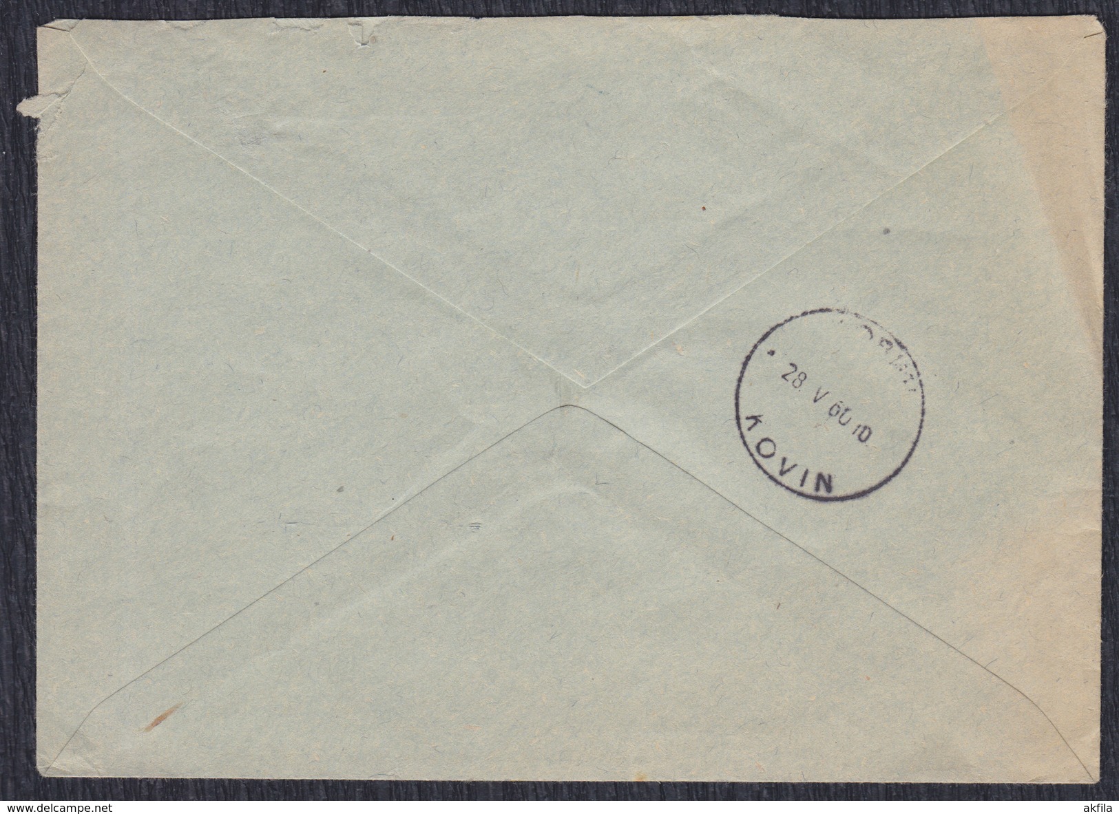 Yugoslavia 1960 Rome Olympic Games, Registered Letter Sent From Pancevo To Kovin - Covers & Documents