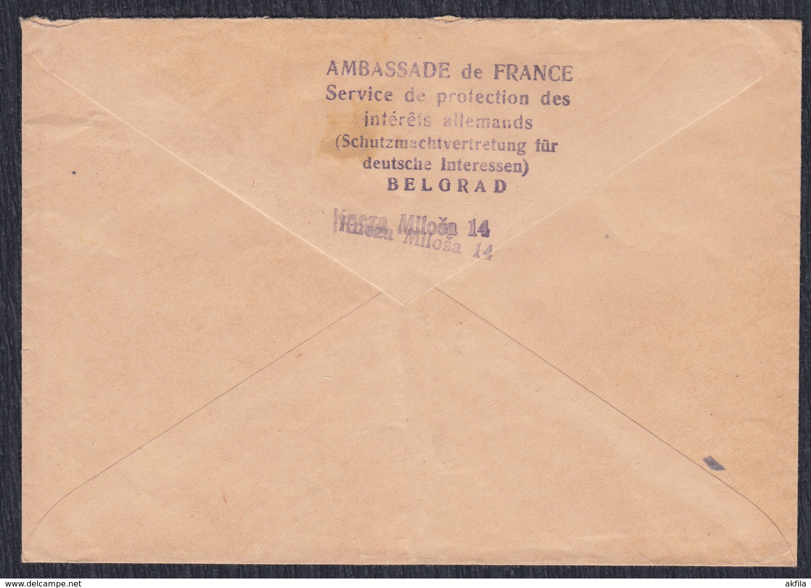 Yugoslavia 1960 Novi Sad Theatre, Letter, Beograd, Loco - Lettres & Documents