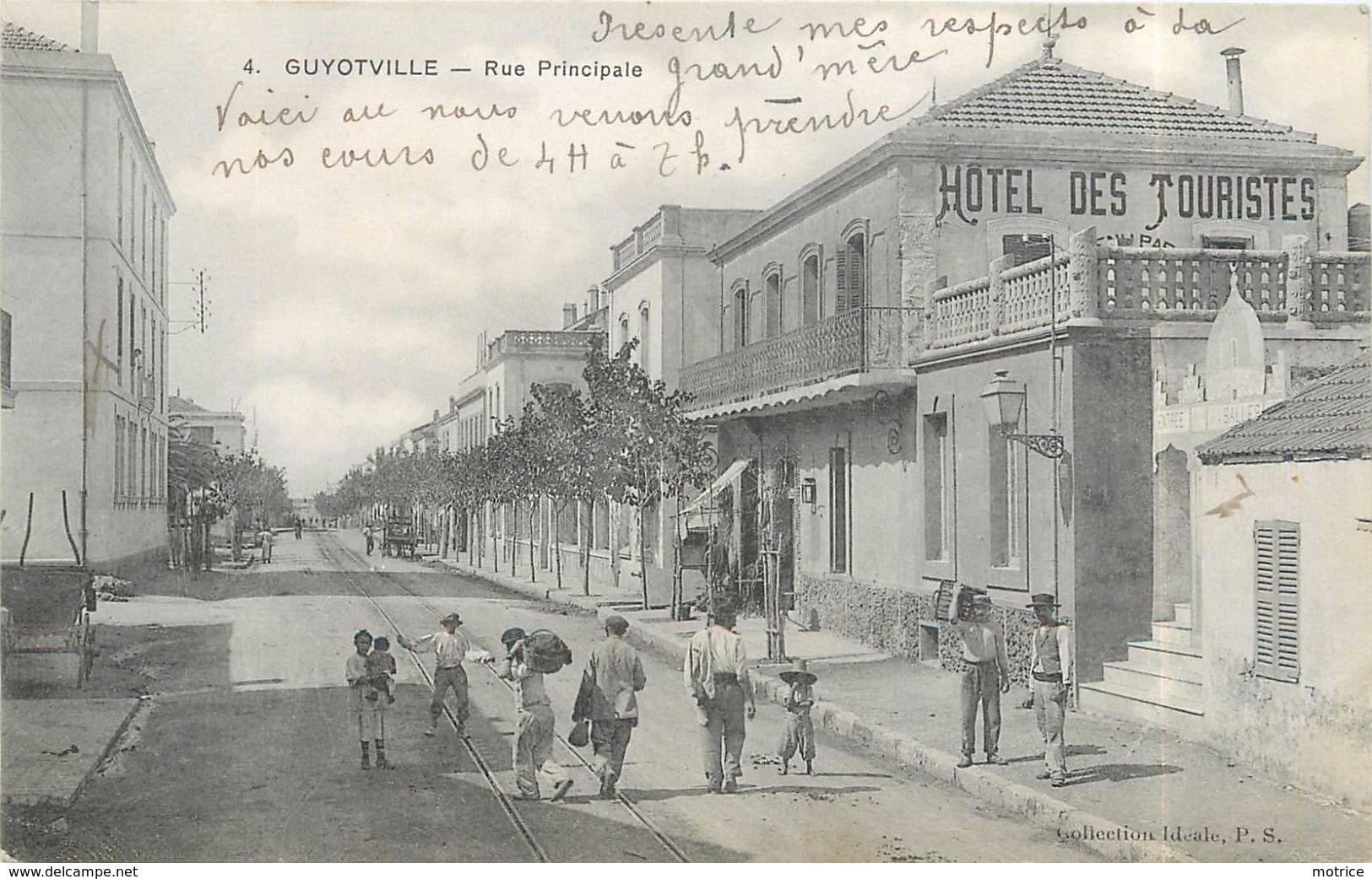 GUYOVILLE - Rue Principale., Hôtel Des Touristes. - Autres & Non Classés