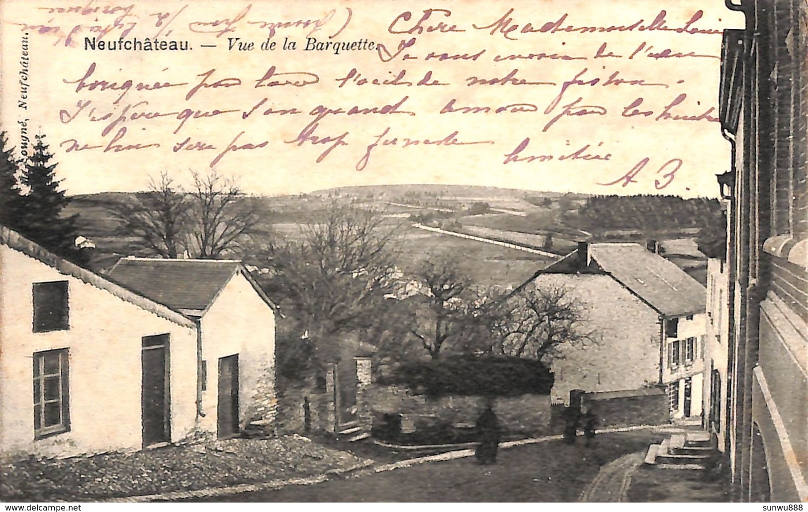 Neufchâteau - Vue De La Barquette (1901) - Neufchâteau