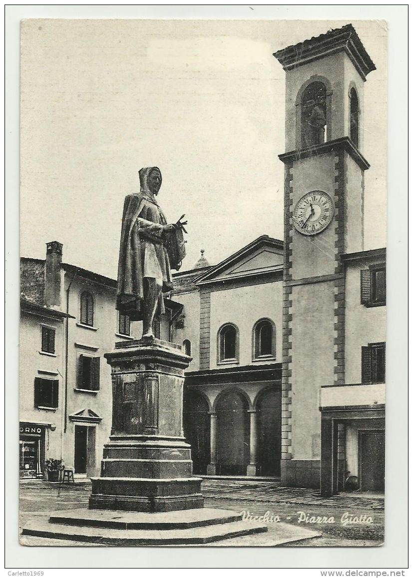 VICCHIO PIAZZA GIOTTO  VIAGGIATA  FG - Firenze (Florence)