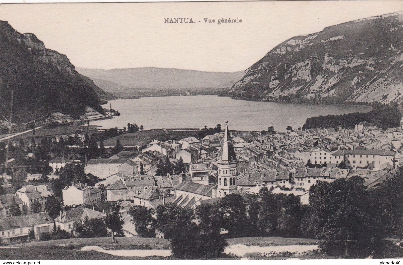 Cp , 01 , NANTUA , Vue Générale - Nantua