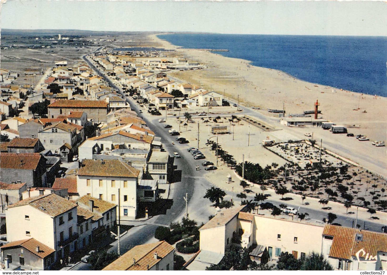 66-LE BARCARES-SUR-MER- VUE GENERALE AERIENNE , LE BARCARES ET LA PLAGE - Other & Unclassified