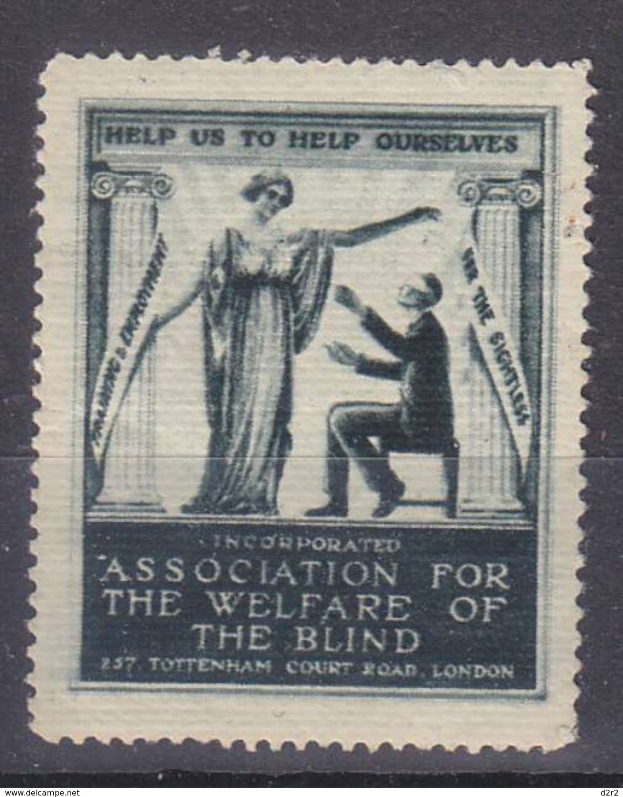 ASSOCIATION FOR THE WELFARE OF THE BLIND - Erinnophilie