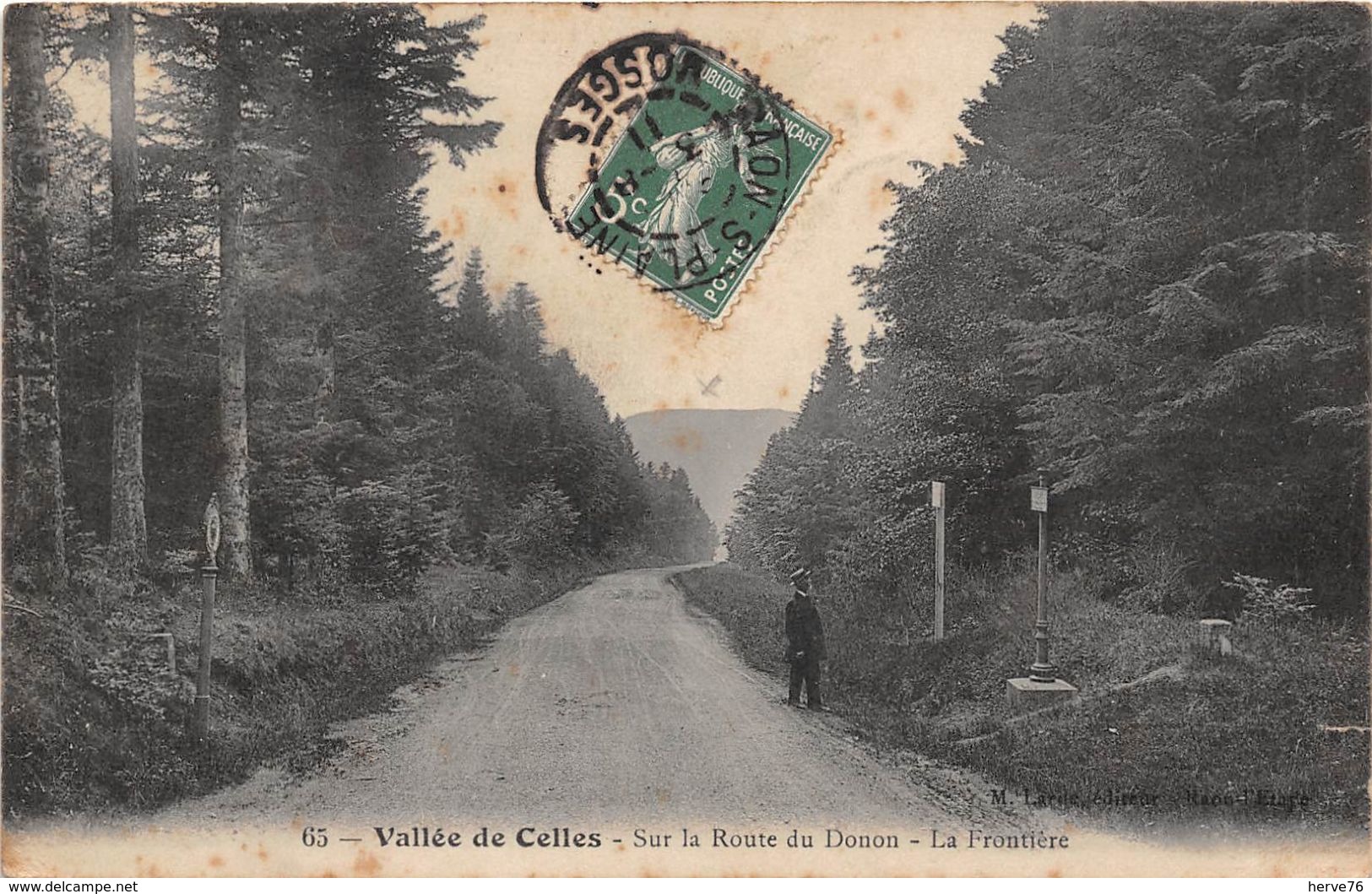 Vallée De Celles - Sur La Route Du Donon - La Frontière - Autres & Non Classés