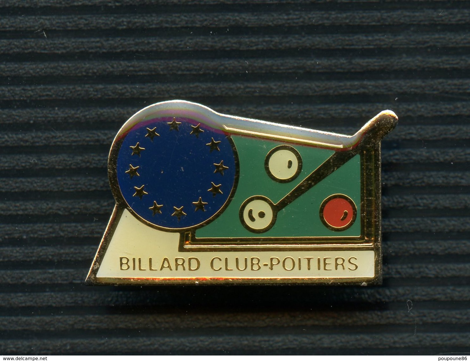 JOLI PIN'S - SPORTS SPORT - BILLARD - CLUB POITIERS 86 - Billard