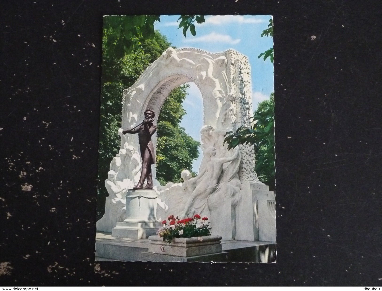 AUTRICHE AUSTRIA OSTERREICH YT 957B PORTAIL DES SUISSES VIENNE WIEN - MONUMENT A JOHANN STRAUSS - Covers & Documents