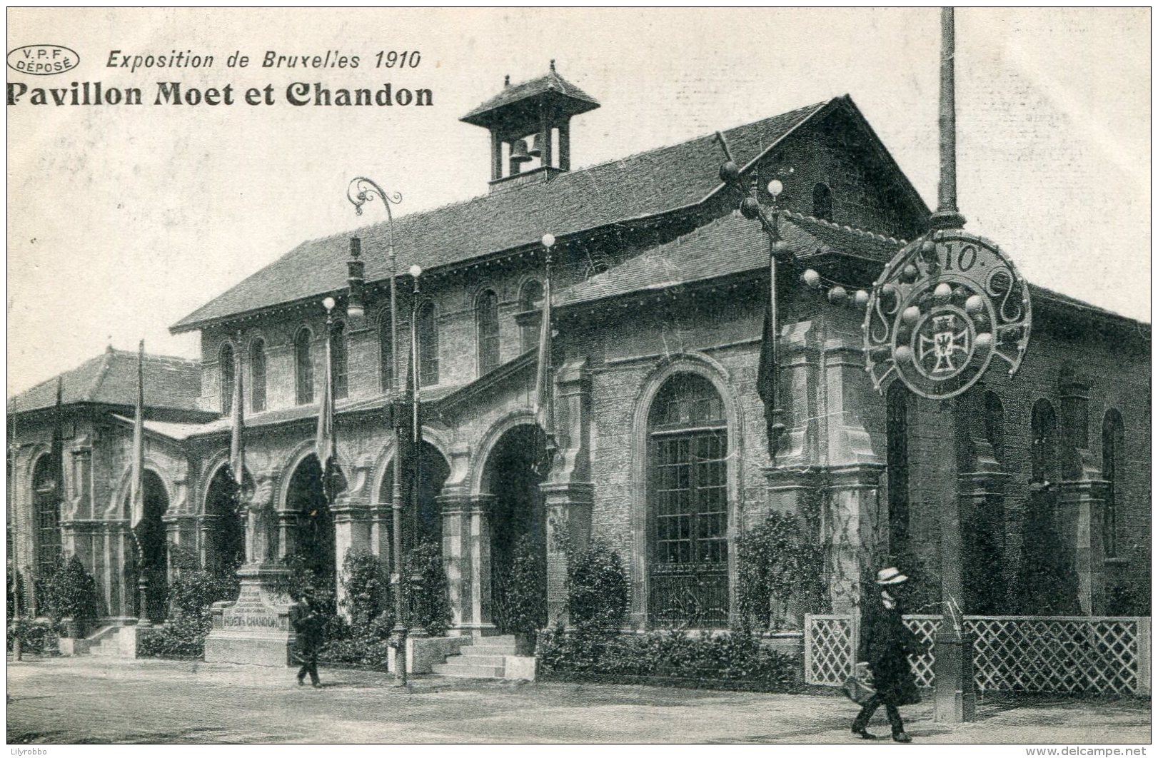 BELGIUM - Pavillon Moet Et Chandon - Exposition De Bruxells 1910 - Superb Postmark - Exhibitions