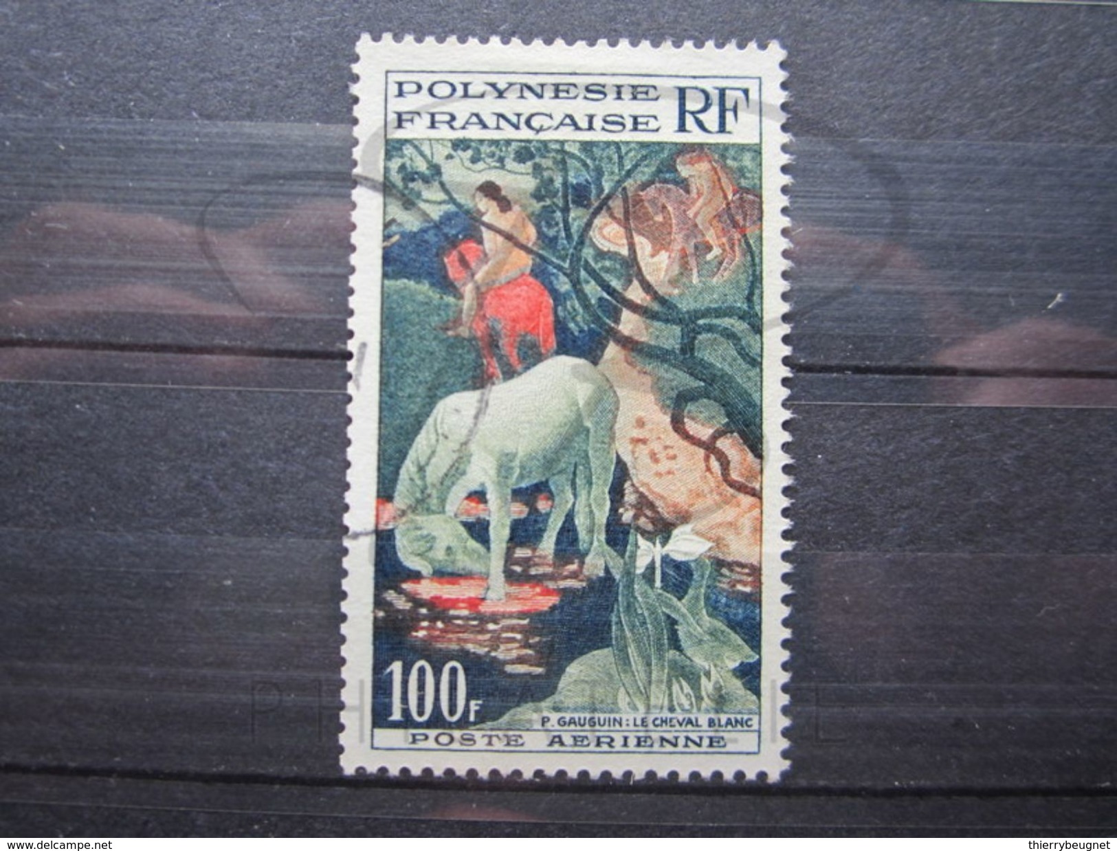 VEND BEAU TIMBRE DE POSTE AERIENNE DE POLYNESIE FRANCAISE N° 3 !!! - Oblitérés