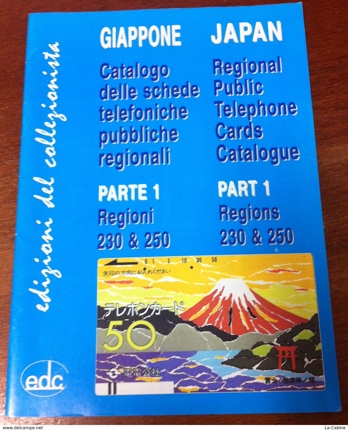 TELECARTE CATALOGUE DES CARTES TÉLÉPHONIQUE JAPONAISES  PARTIE 1 ÉDITION 1998 OCCASION 30 PAGES EN BON ÉTAT - Livres & CDs