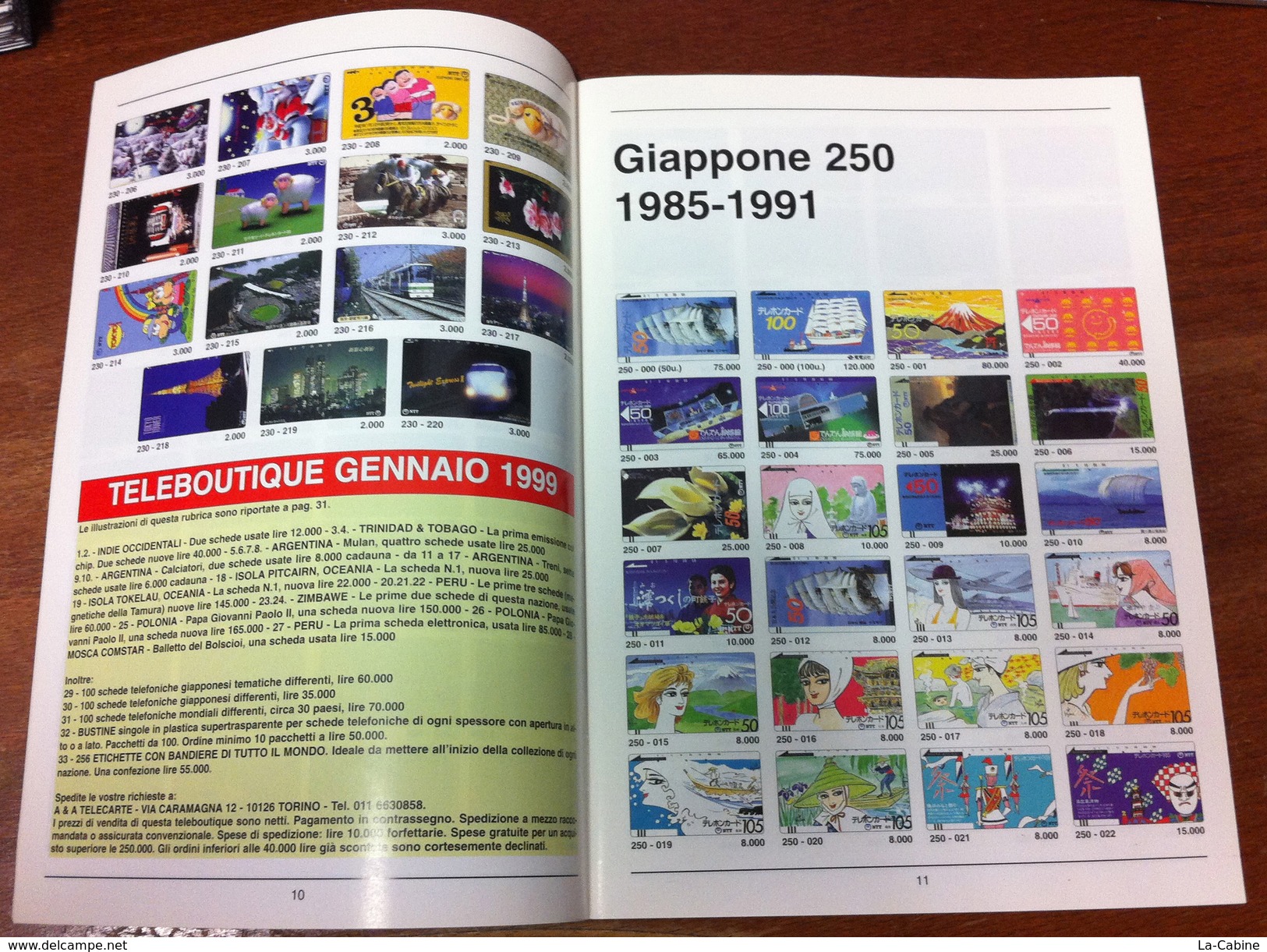 TELECARTE CATALOGUE DES CARTES TÉLÉPHONIQUE JAPONAISES  PARTIE 1 ÉDITION 1998 OCCASION 30 PAGES EN BON ÉTAT - Livres & CDs