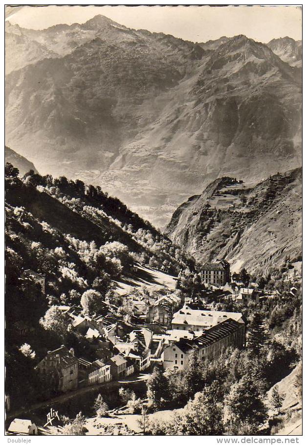 D65  BAREGES  En Descendant La Route Du Tourmalet- Vue Générale Sur Barèges   ..... - Autres & Non Classés