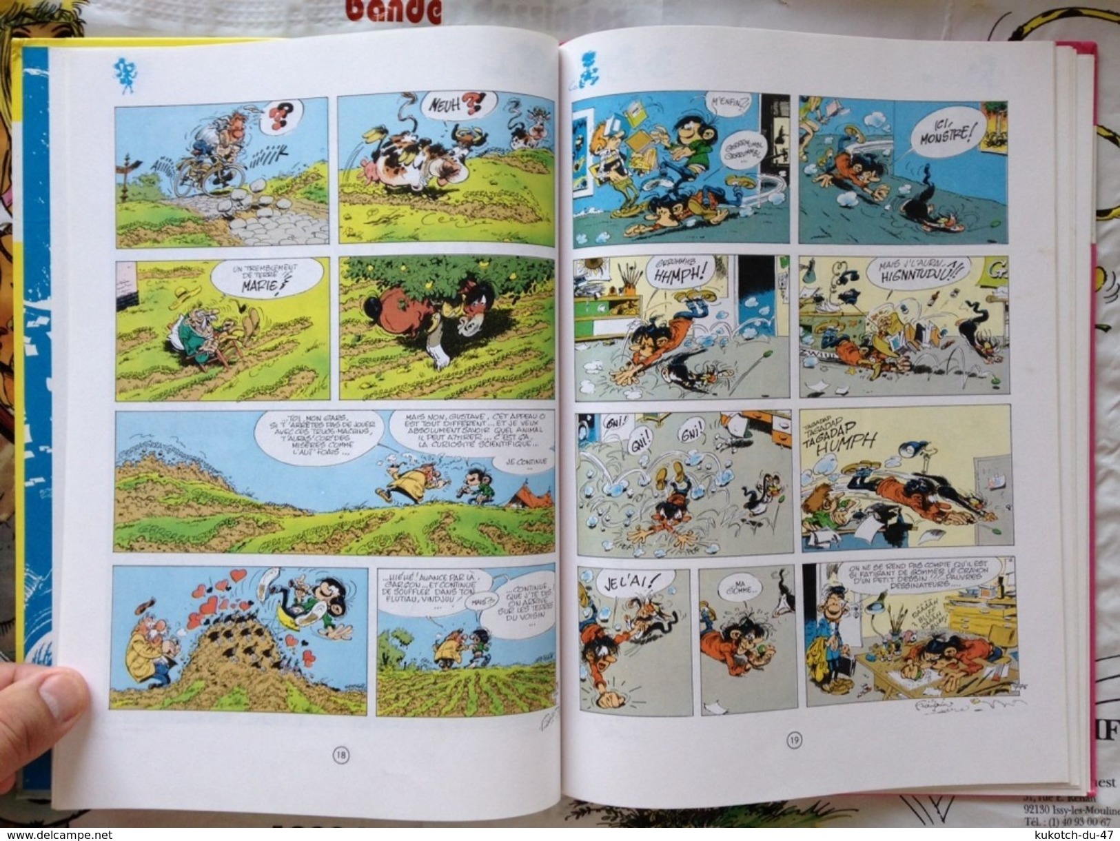 BD Gaston - Le gang des gaffeurs - Franquin (1991)