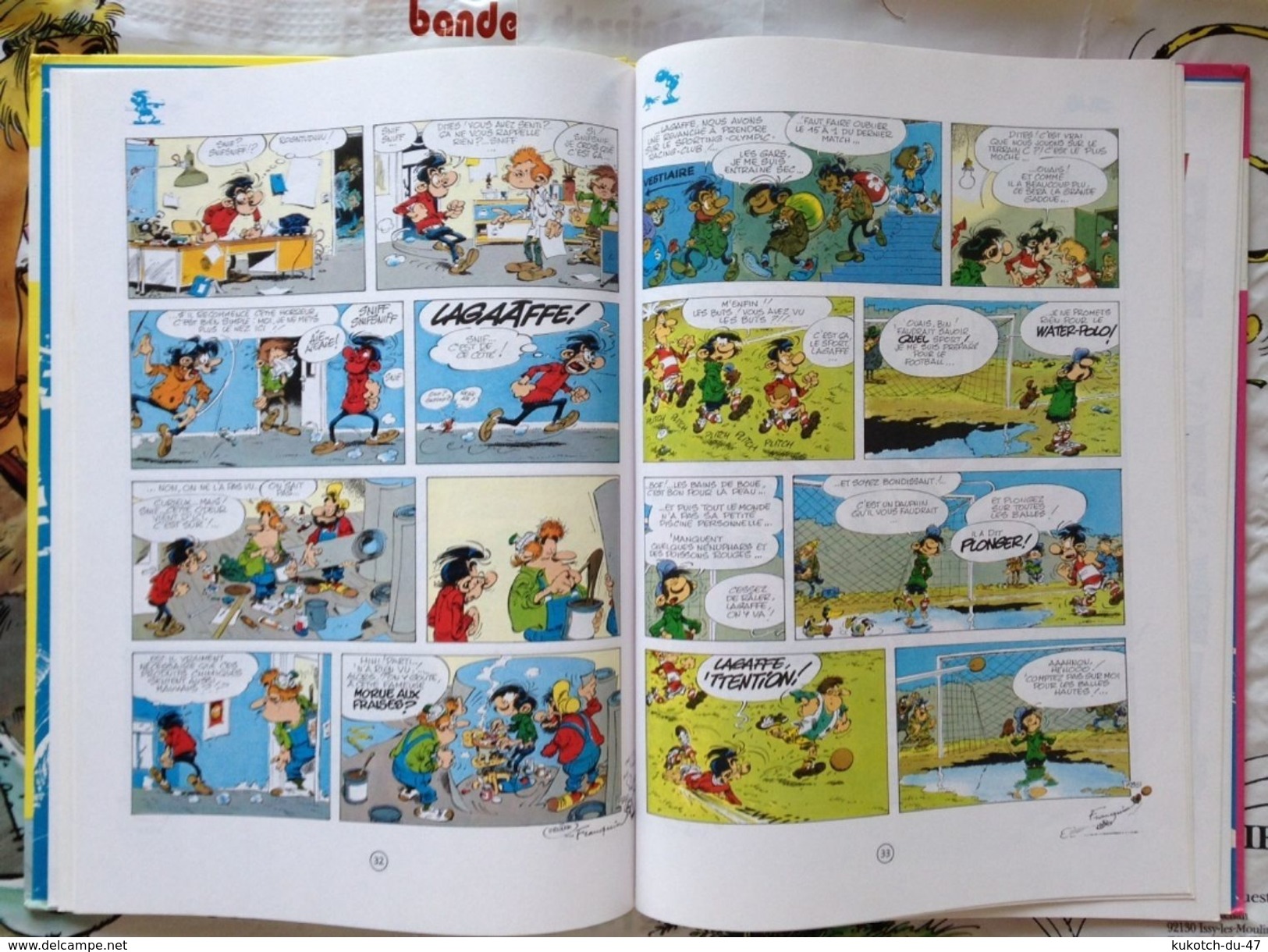 BD Gaston - Le gang des gaffeurs - Franquin (1991)