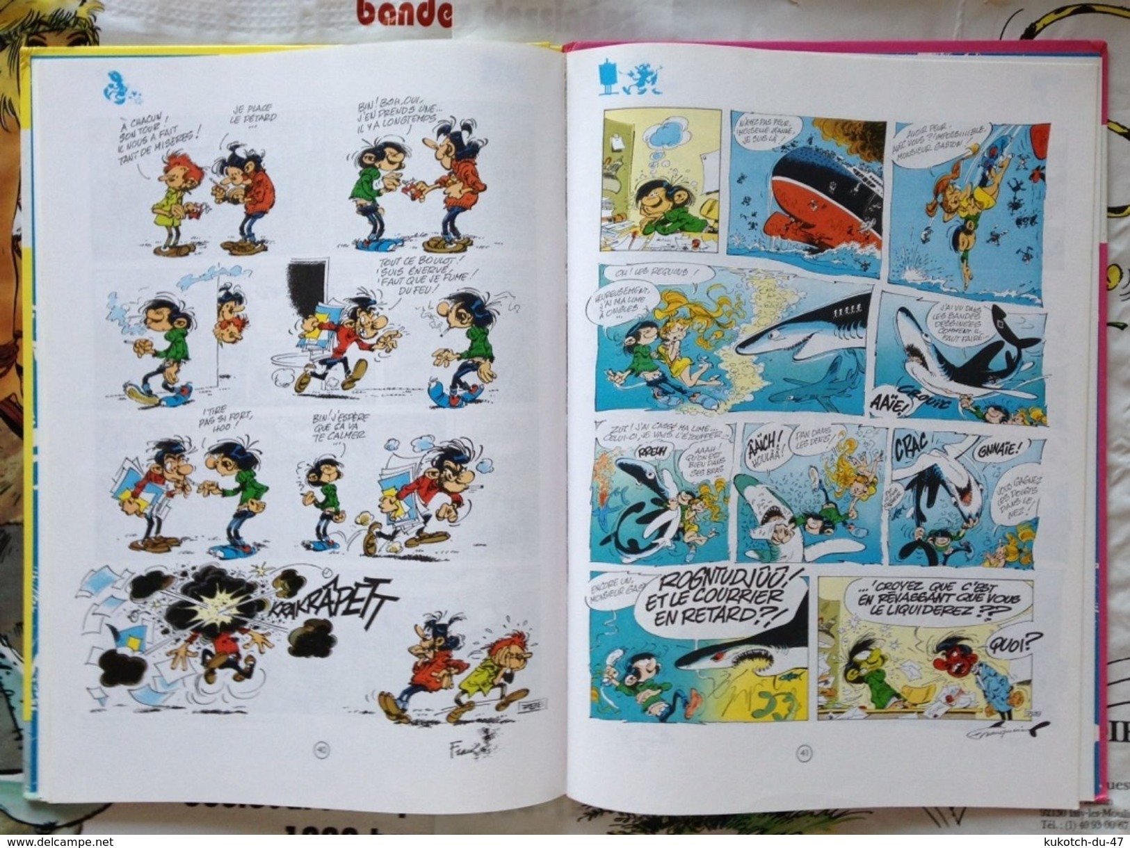 BD Gaston - Le gang des gaffeurs - Franquin (1991)