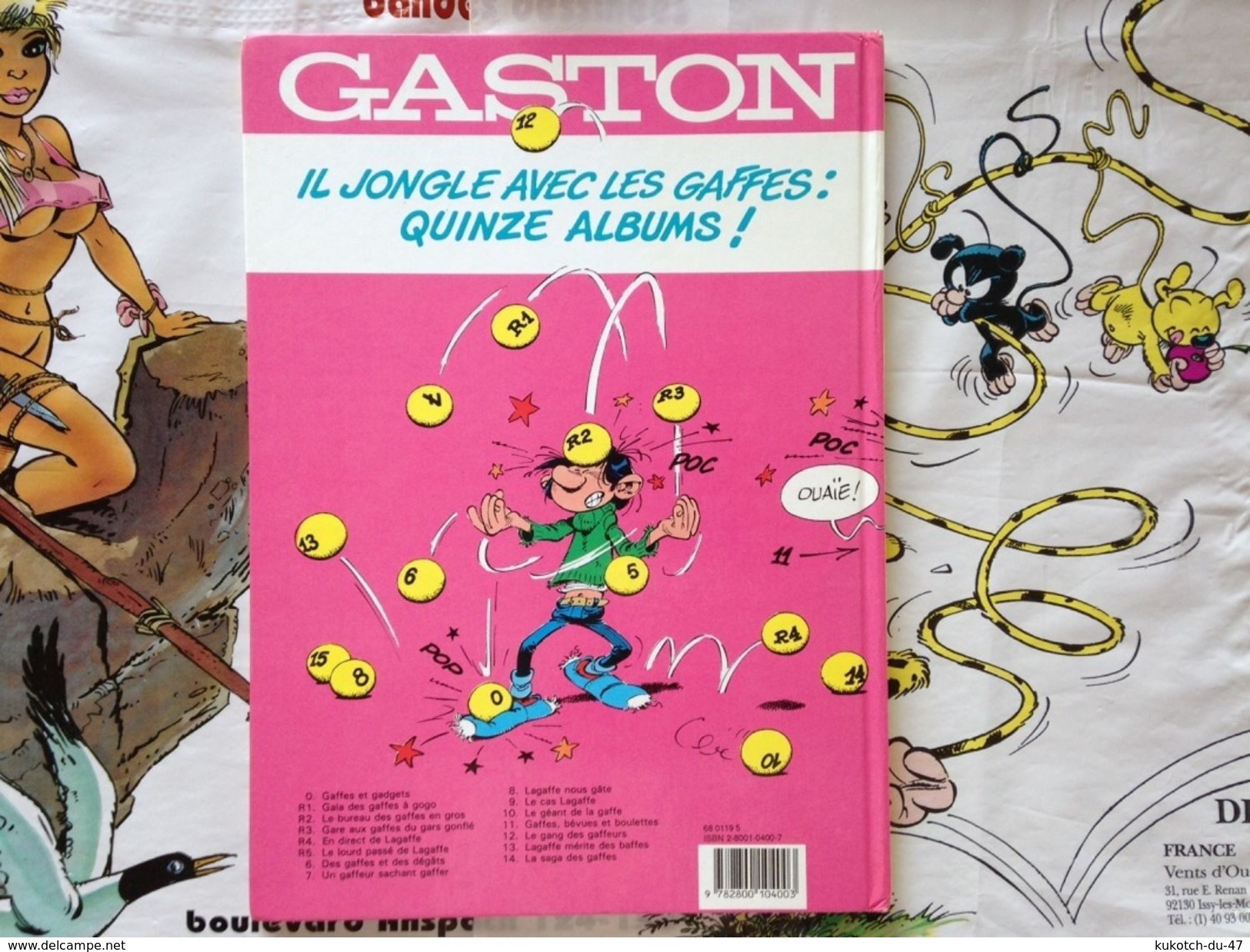 BD Gaston - Le gang des gaffeurs - Franquin (1991)