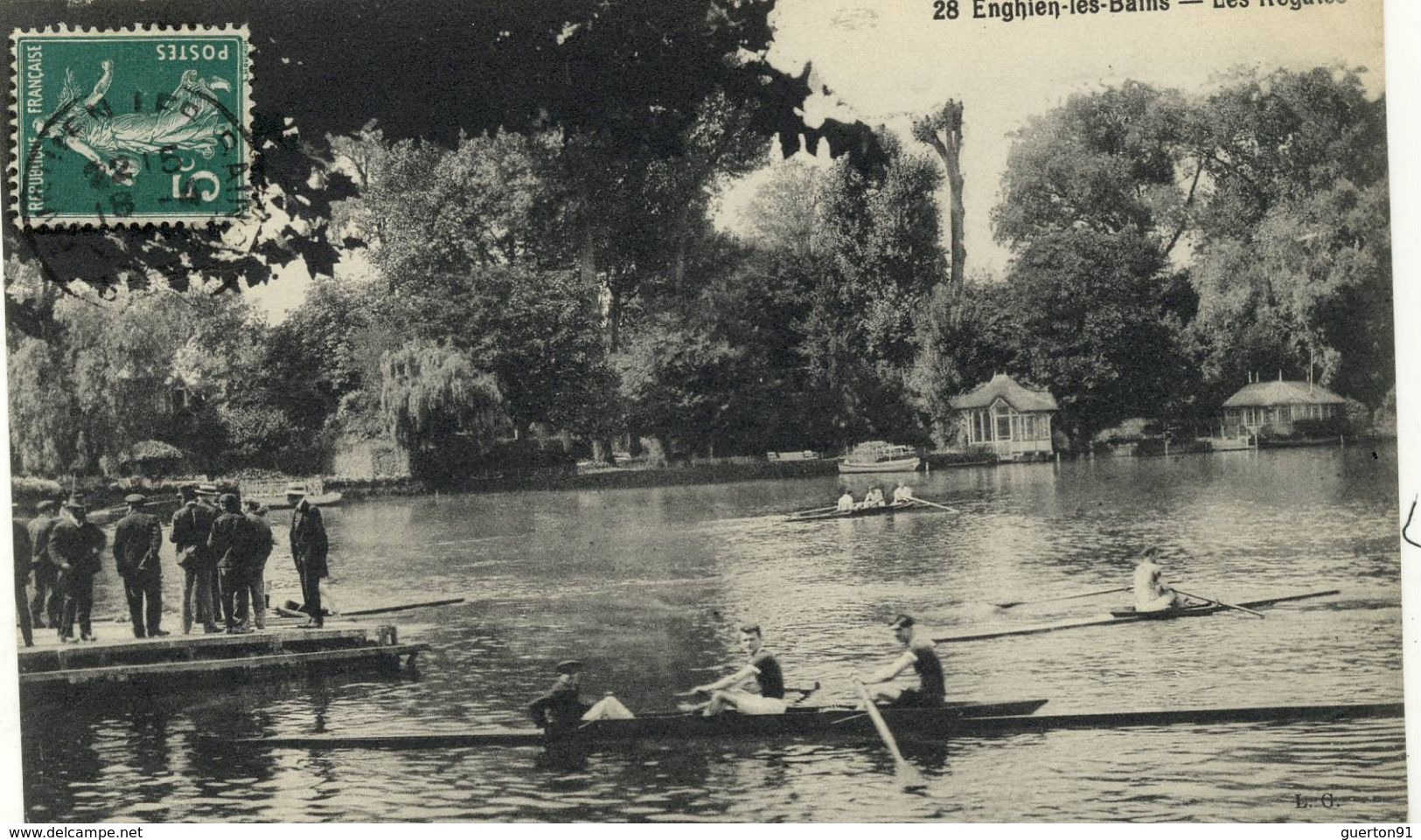 CPA (sport Nautique Aviron)  Enghein Les Bains Les Regates  ( Boite 14) - Aviron