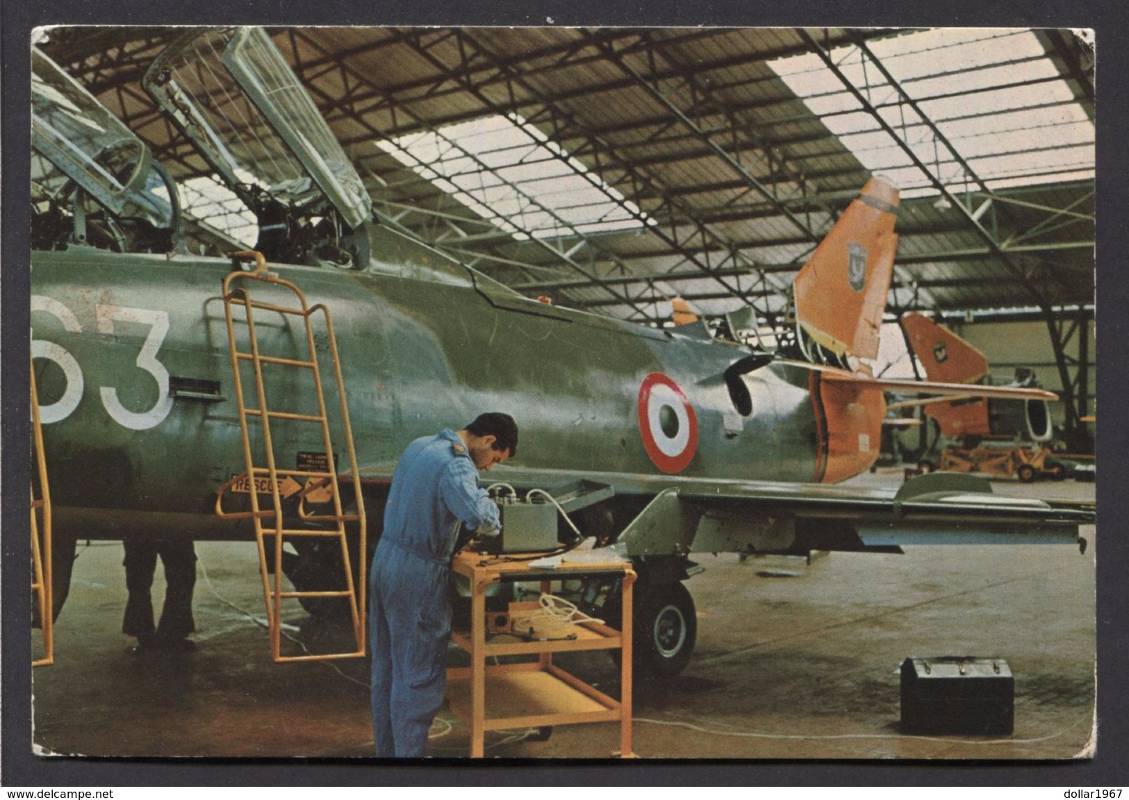 Callaudi Hangar - ' Air Force Italiaanse" 1956  - NOT Used - See The 2  Scans For Condition( Origina - 1946-....: Moderne