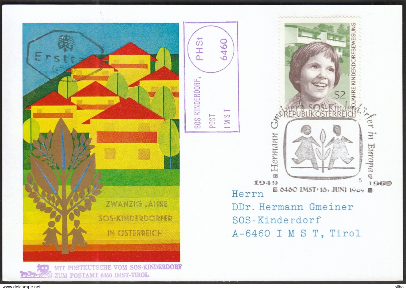 Austria Imst 1969 / 20 Jahre SOS Kinderdorf - Other & Unclassified