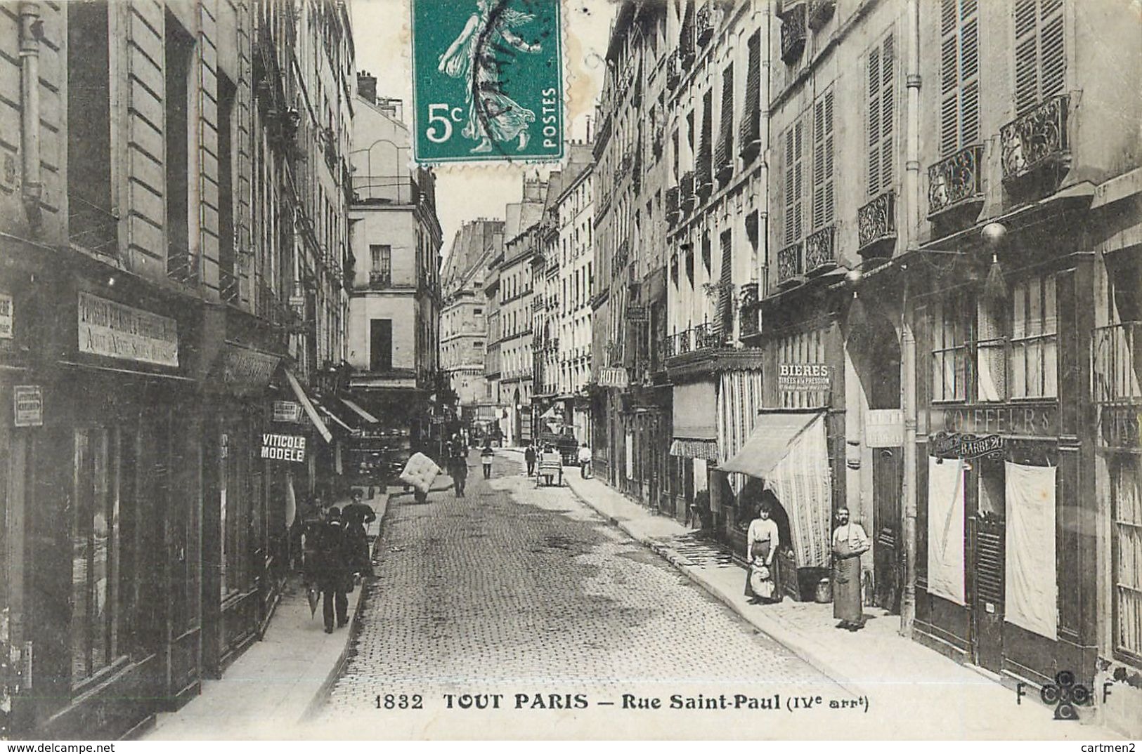 PARIS RUE SAINT-PAUL 75004 - Arrondissement: 04