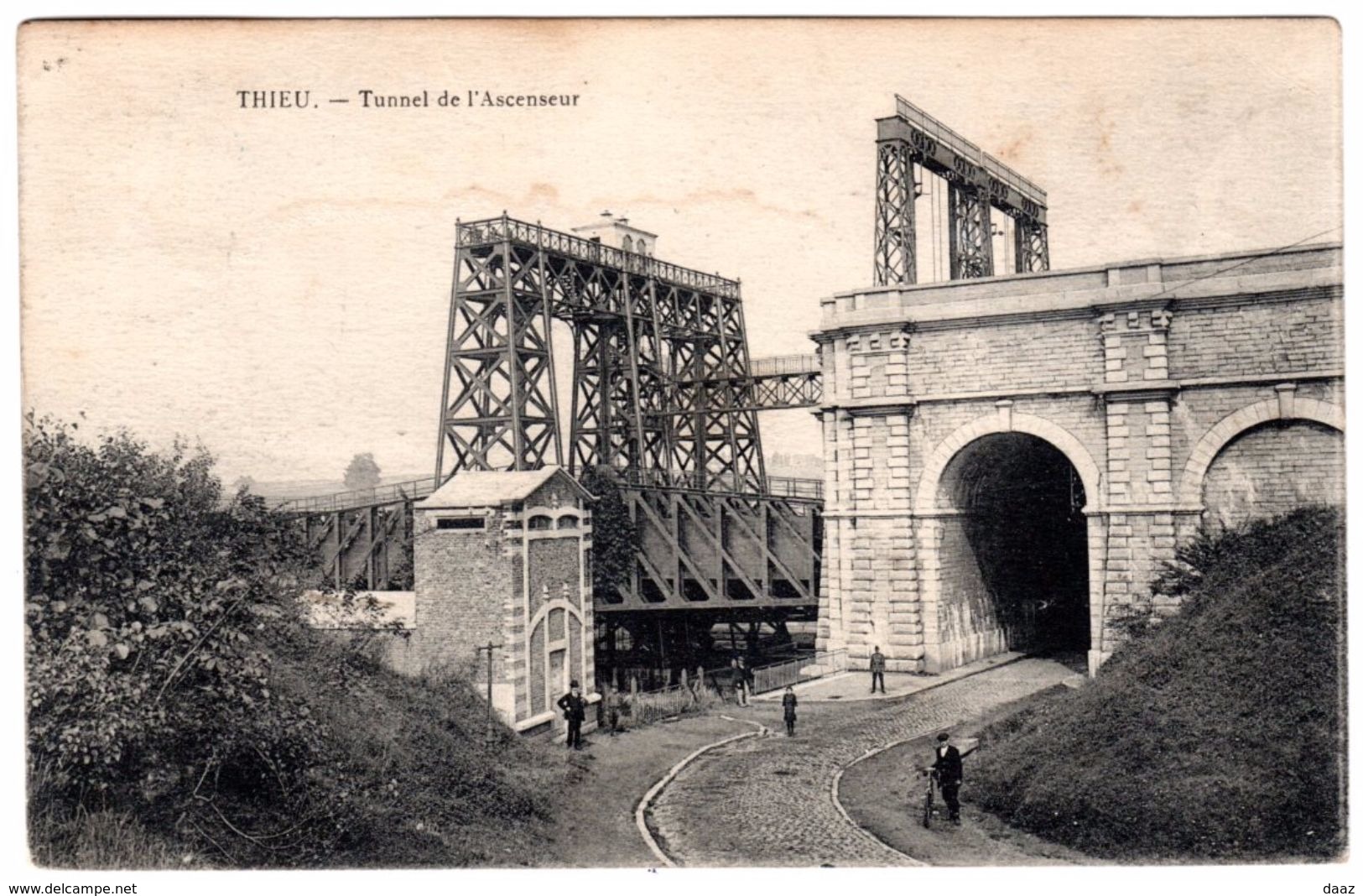 Thieu (Le Roeulx) Tunnel De L'Ascenseur - Le Roeulx