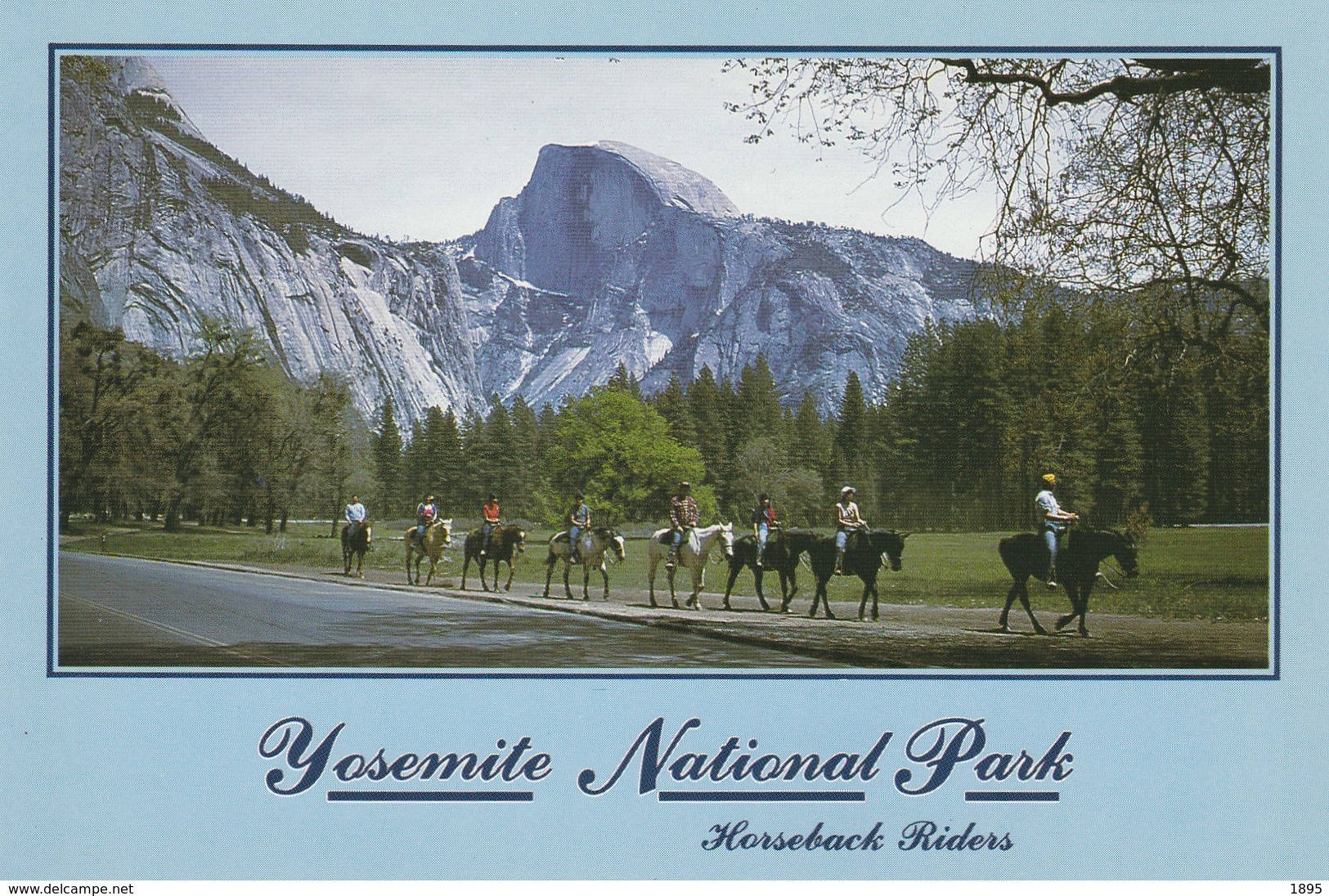 HORSEBACK RIDERS  YOSEMITE - Yosemite