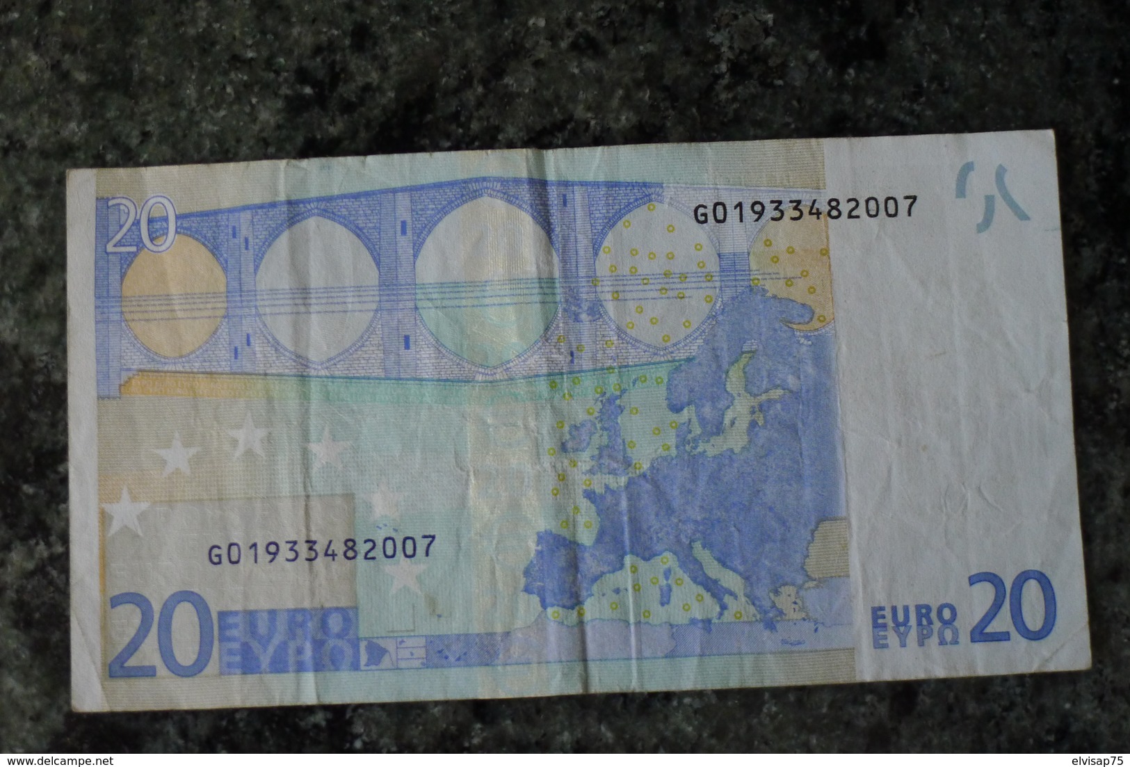 RRR VERY RARE 20 EURO G CYPRUS TRICHET G010H4 - 20 Euro