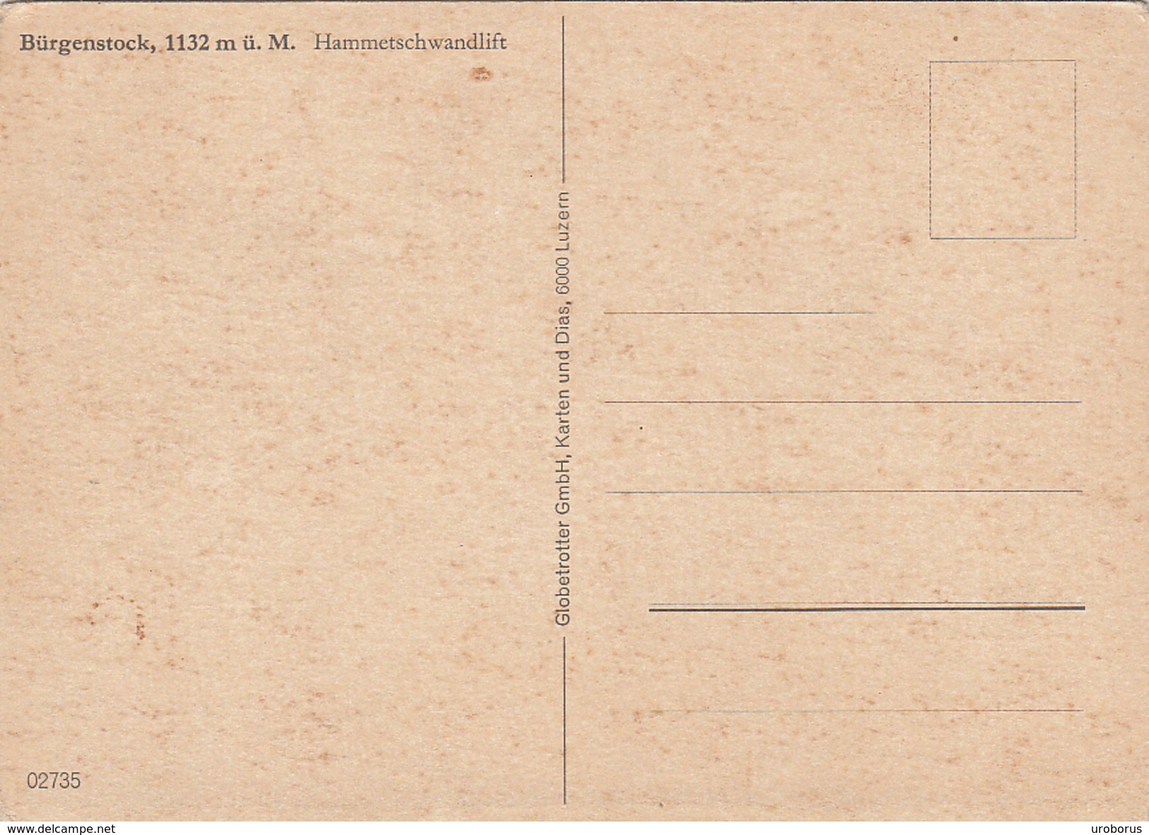 SWITZERLAND - Burgenstock - Hammetschwandlift - Andere & Zonder Classificatie