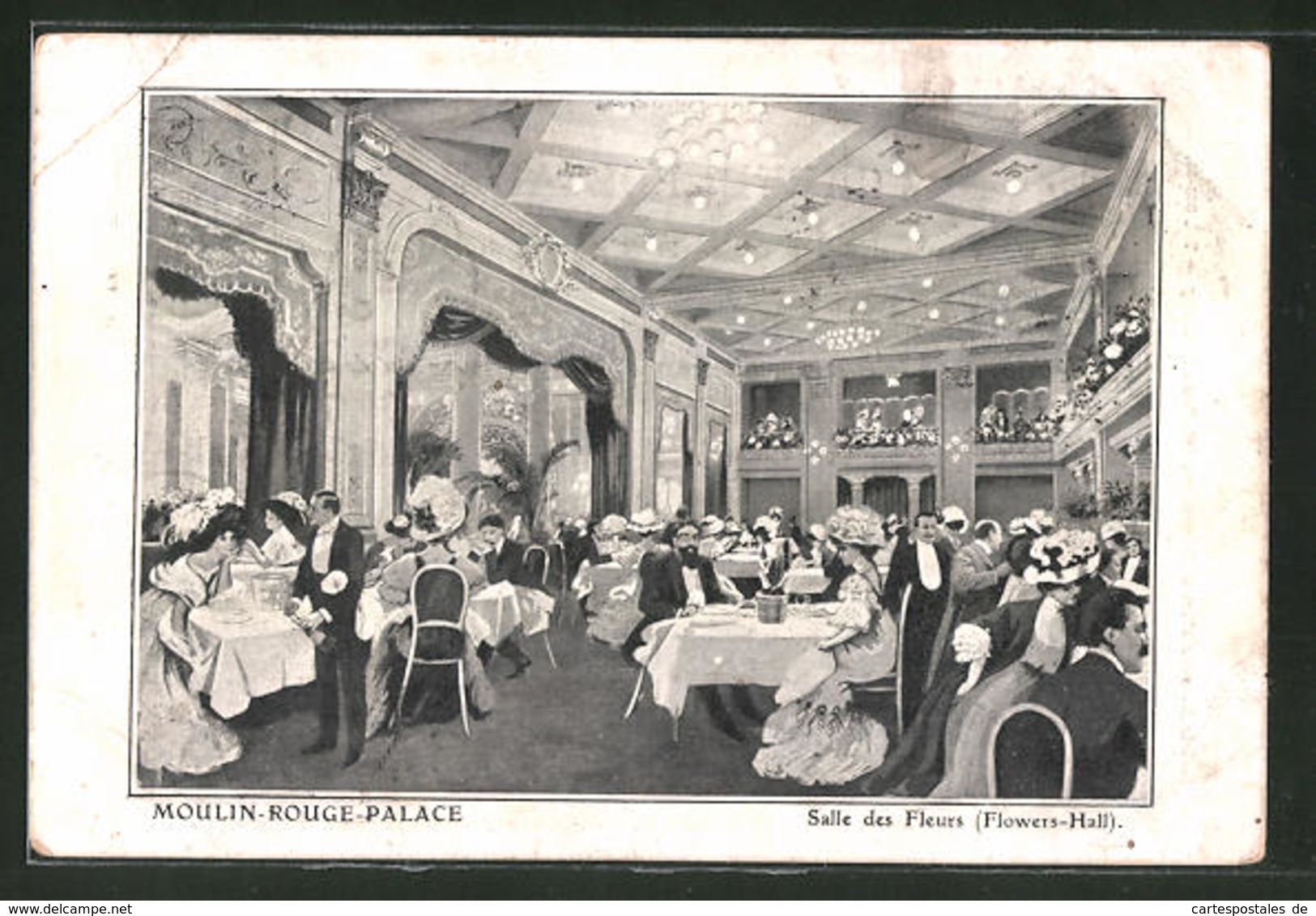 CPA Paris, Moulin-Rouge-Palace, Salle Des Fleurs - Other & Unclassified